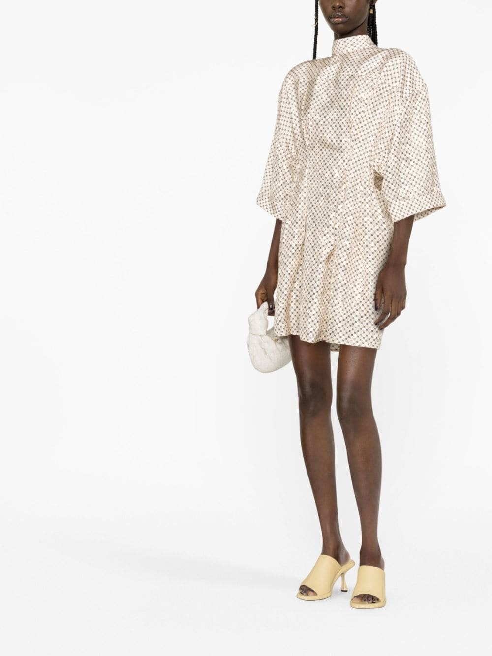 polka-dot print dress - 2
