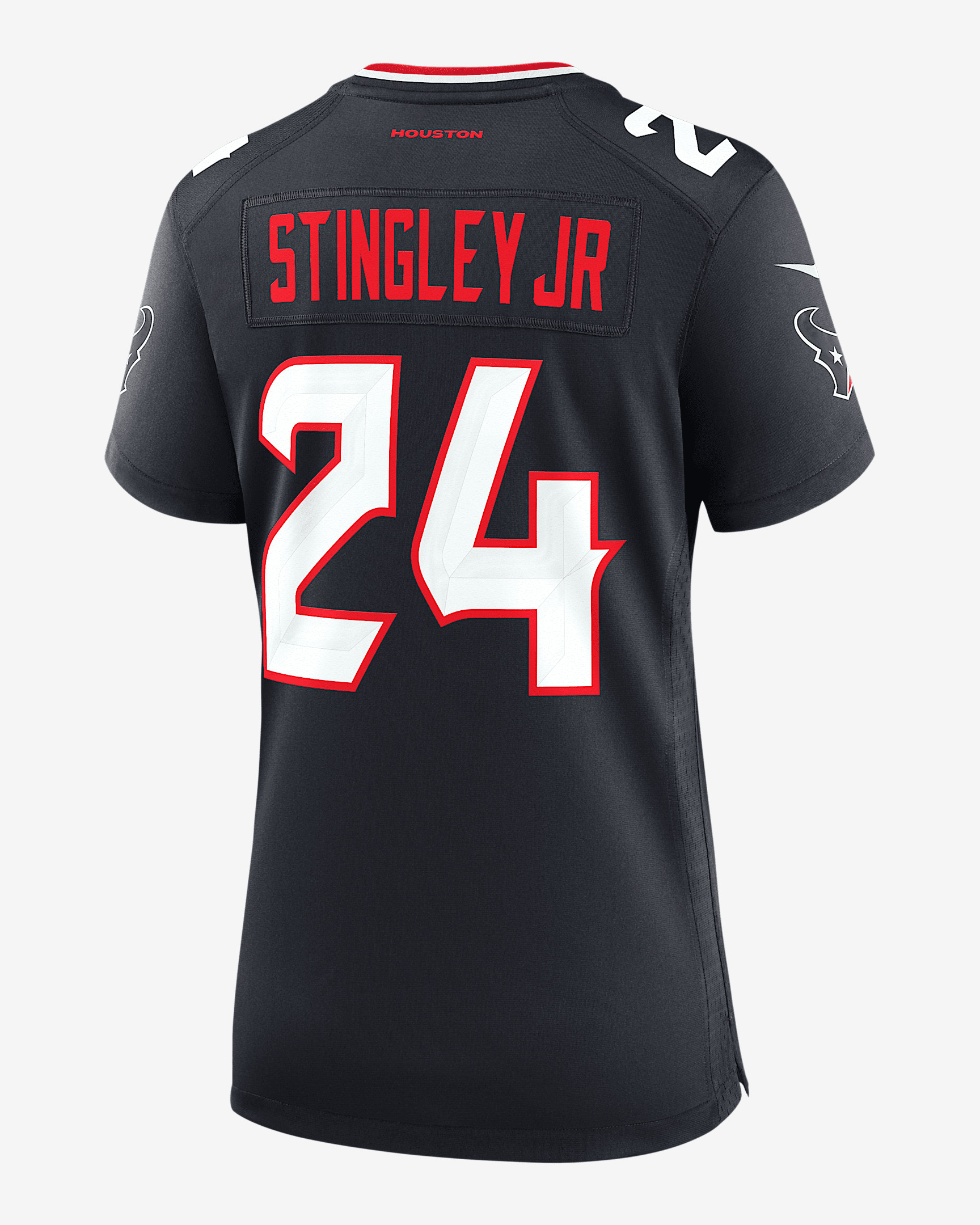 Derek Stingley Jr. Houston Texans Women's Nike NFL Game Football Jersey - 2