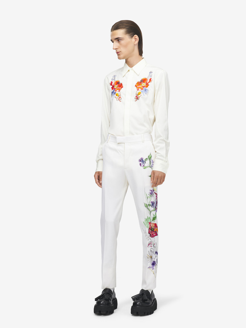 Alexander McQueen Meadow Floral Single-breasted Jacket outlook