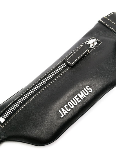 JACQUEMUS logo-plaque belt bag outlook