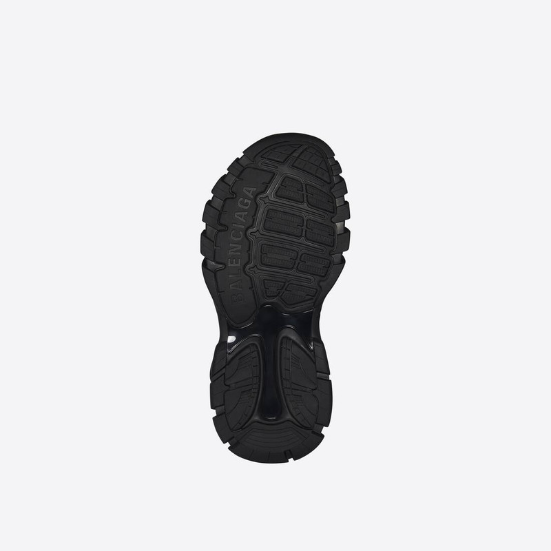 Women's Track Sandal Fake Fur in Black 6