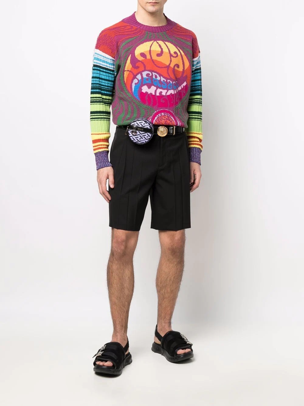 Medusa Music-print jumper - 2