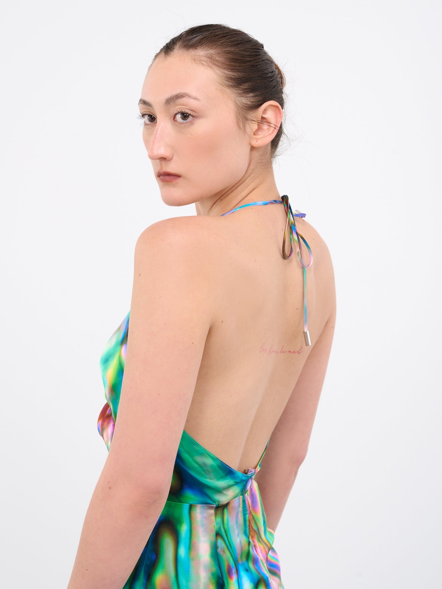 Mother Of Pearl Draped Mini Dress - 5