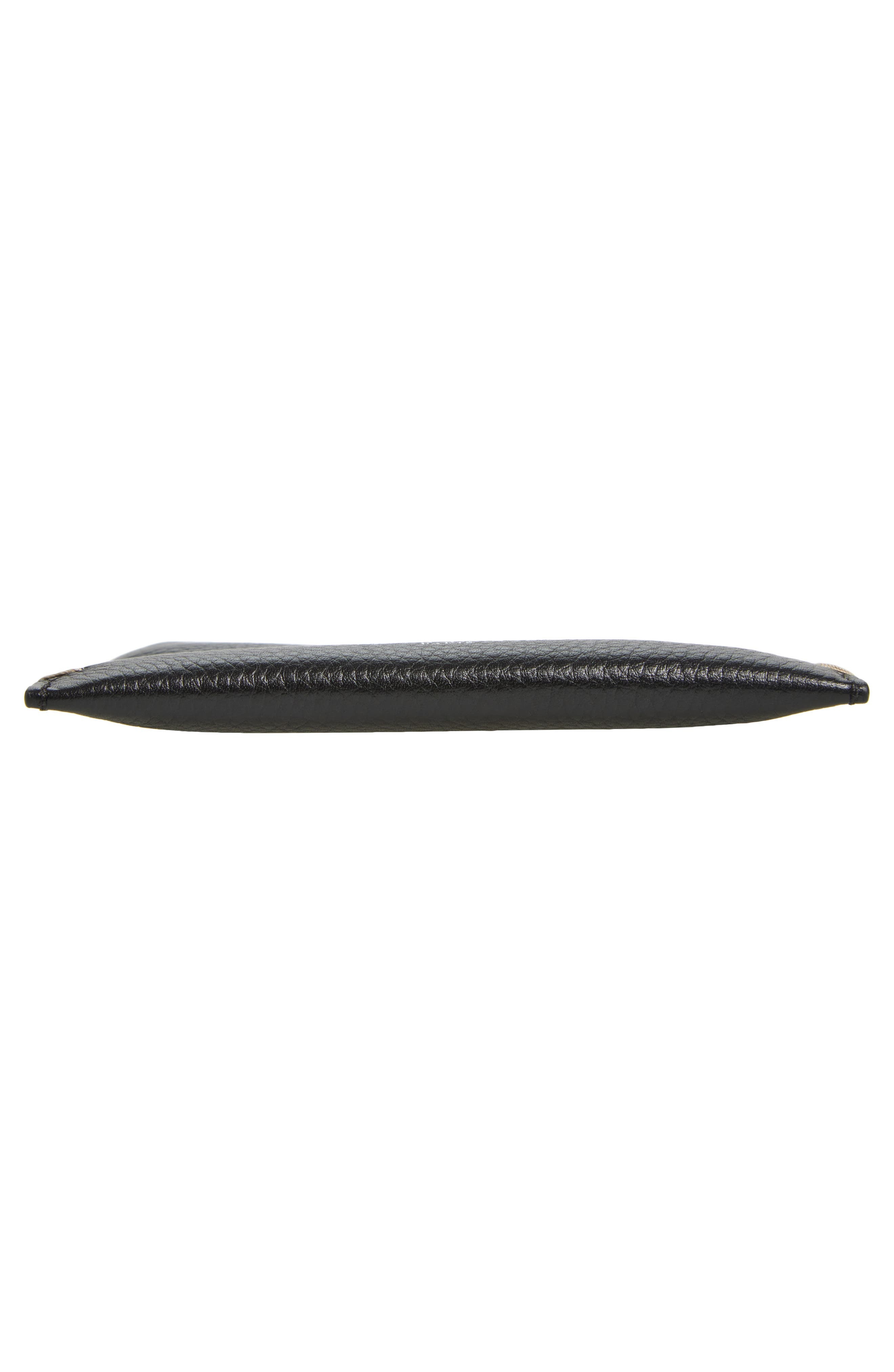 Maison Margiela Small MM4 Leather Pouch in Black/Black/Black at Nordstrom - 7