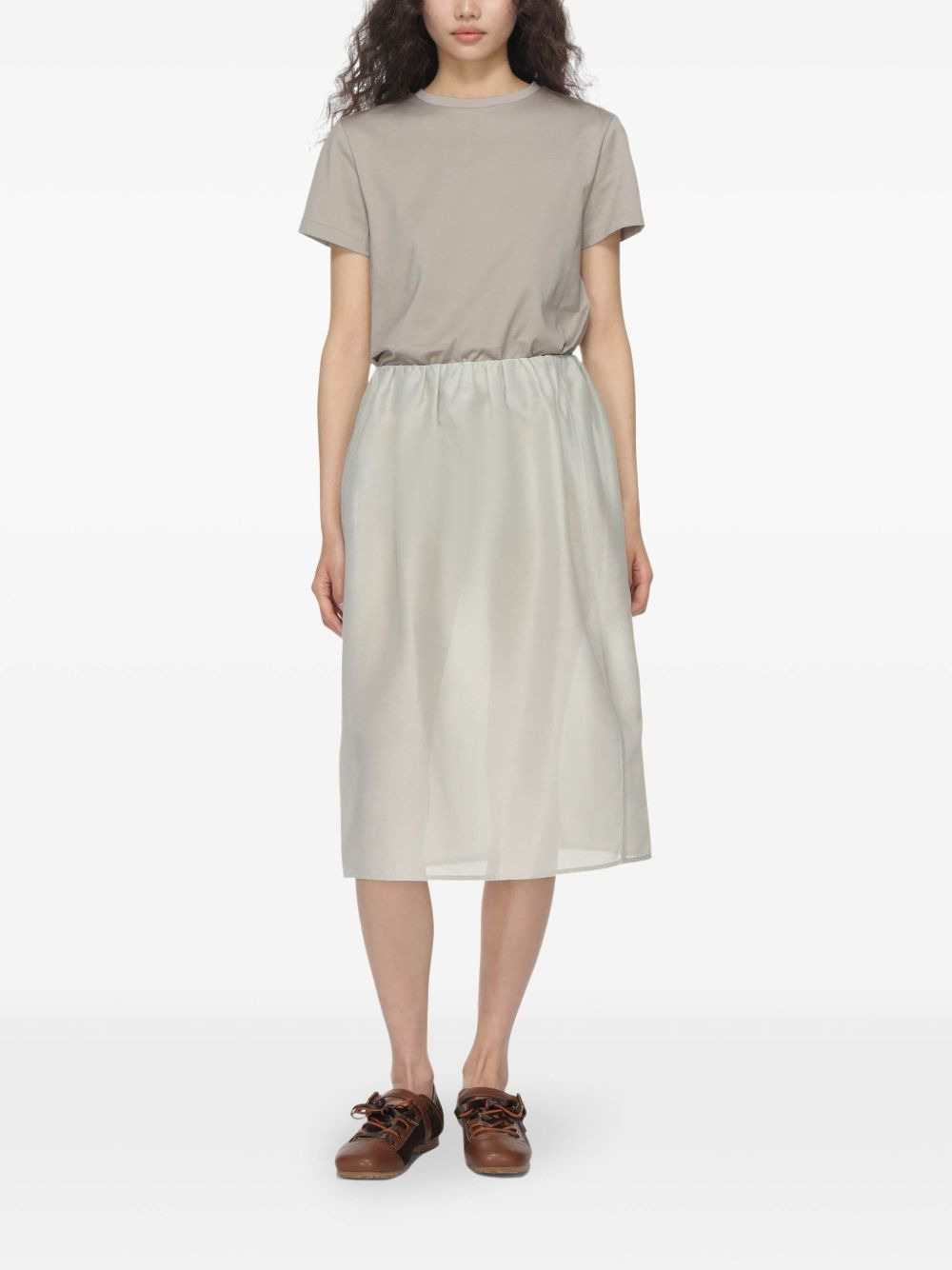 shirring skirt - 2