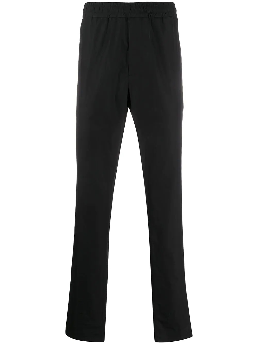 elasticated waist slim trousers - 1