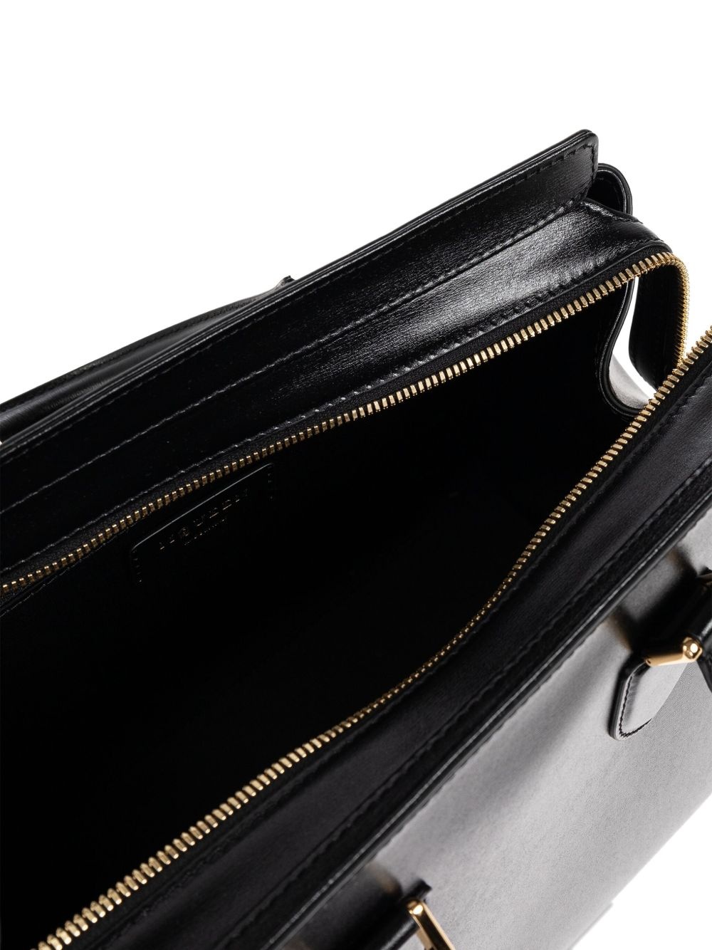 leather tote bag - 6