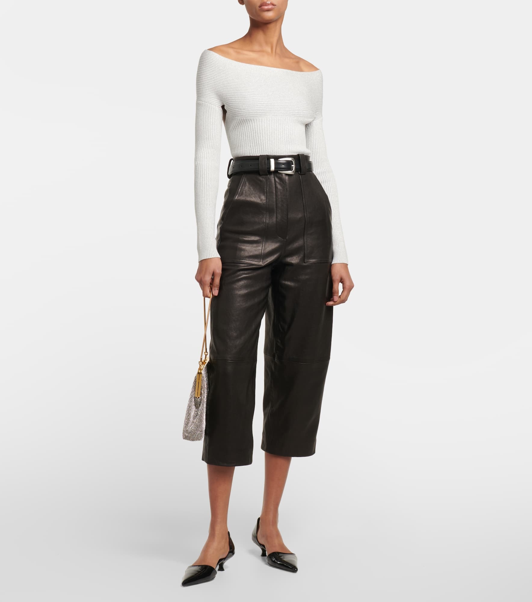 Salma off-shoulder top - 2