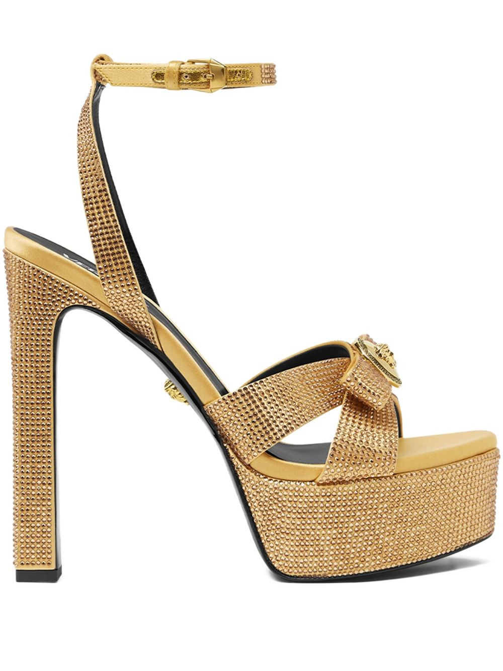 140mm crystal-embellished sandals - 1
