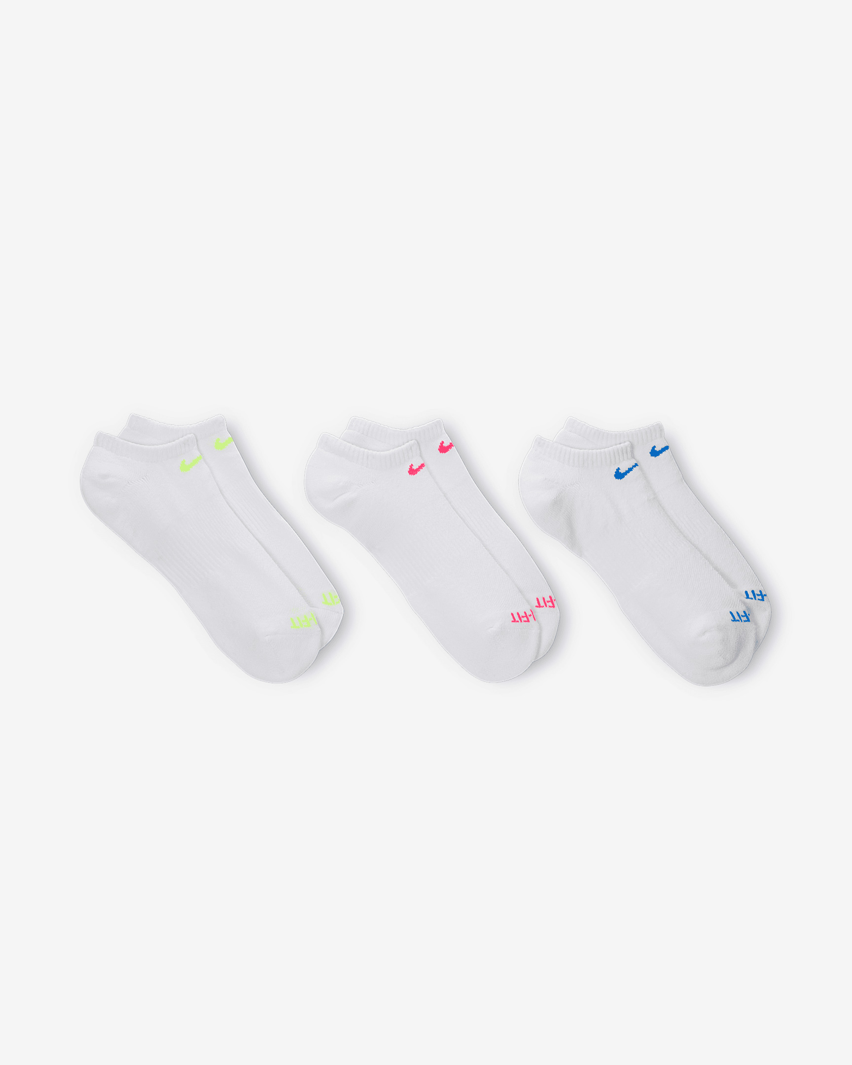 Nike Everyday Plus Cushion Training No-Show Socks (3 Pairs) - 3