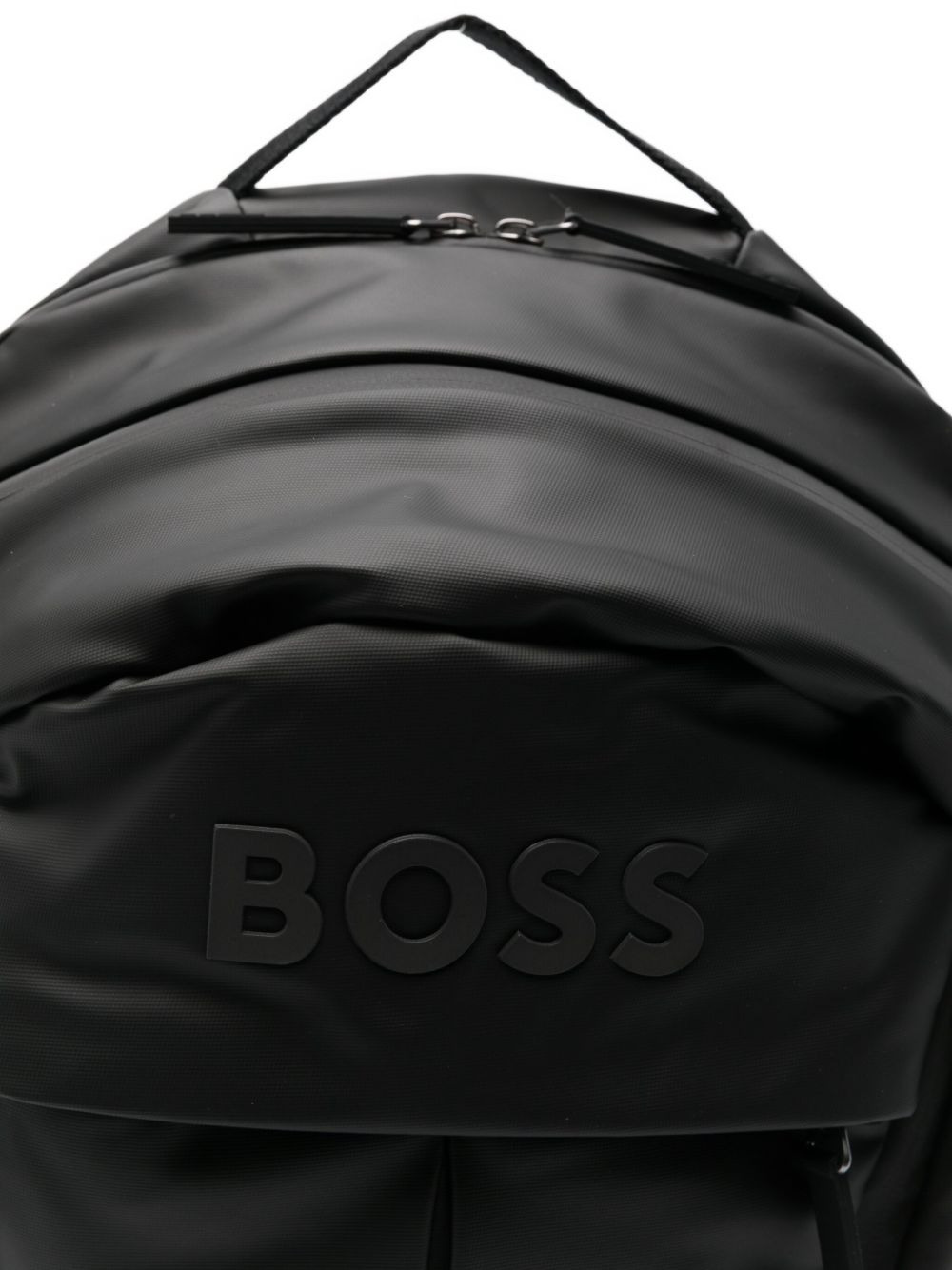 logo-print backpack - 4