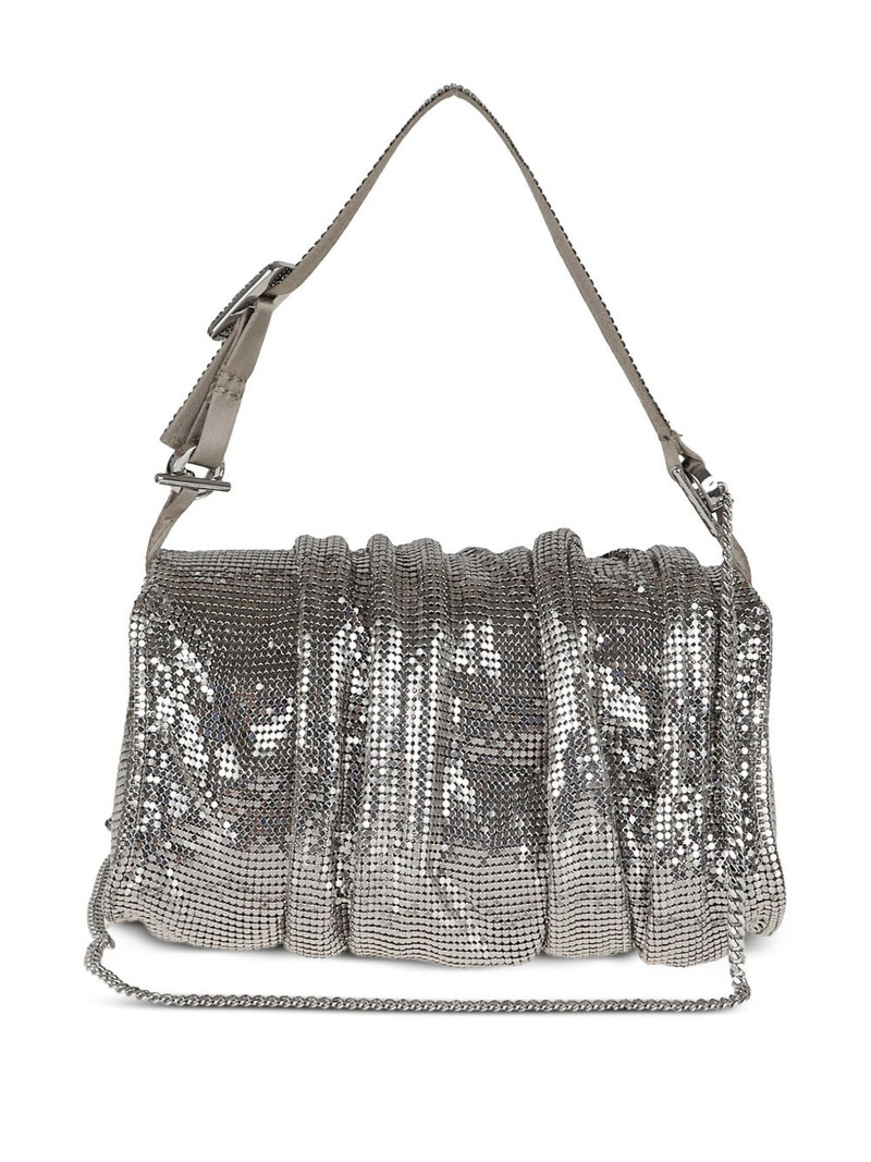 BENEDETTA BRUZZICHES Iris Mercury chainmail shoulder bag outlook