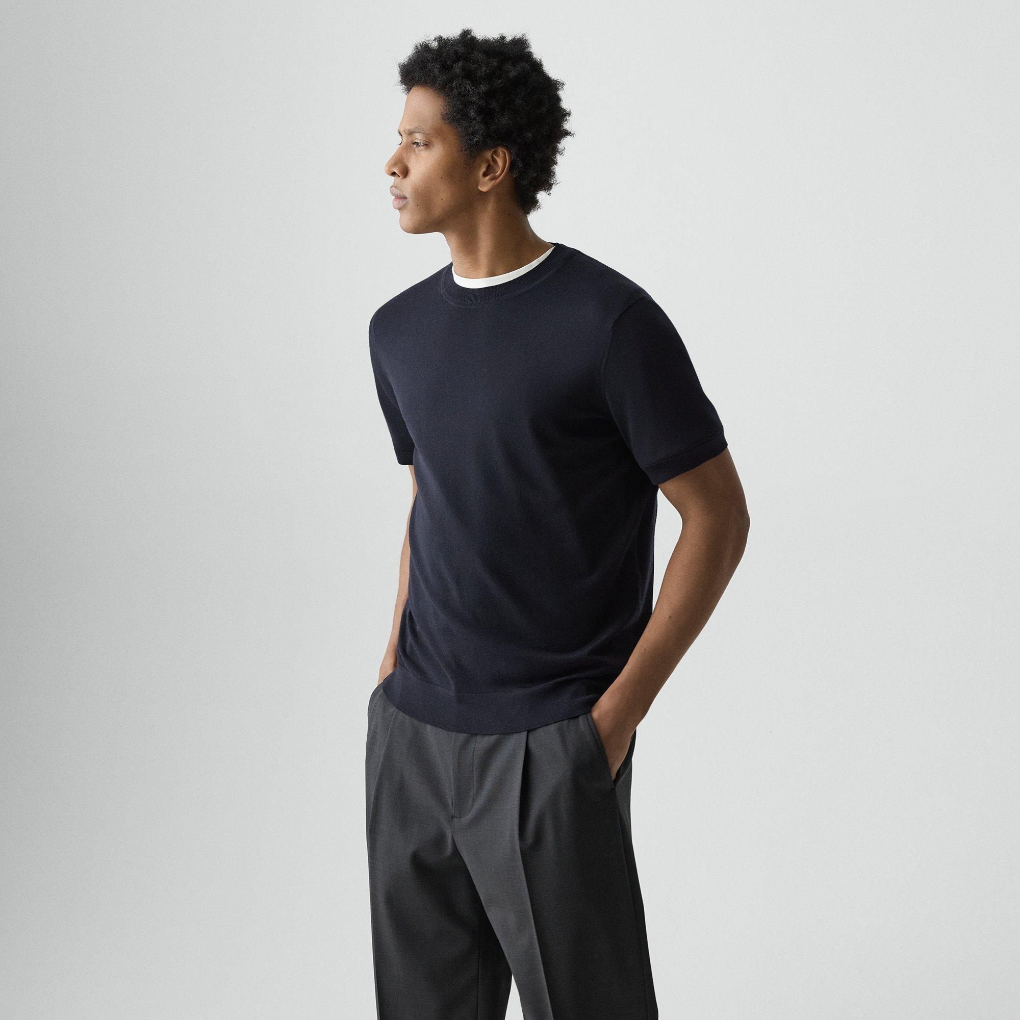 Soris Tee in Regal Wool - 2