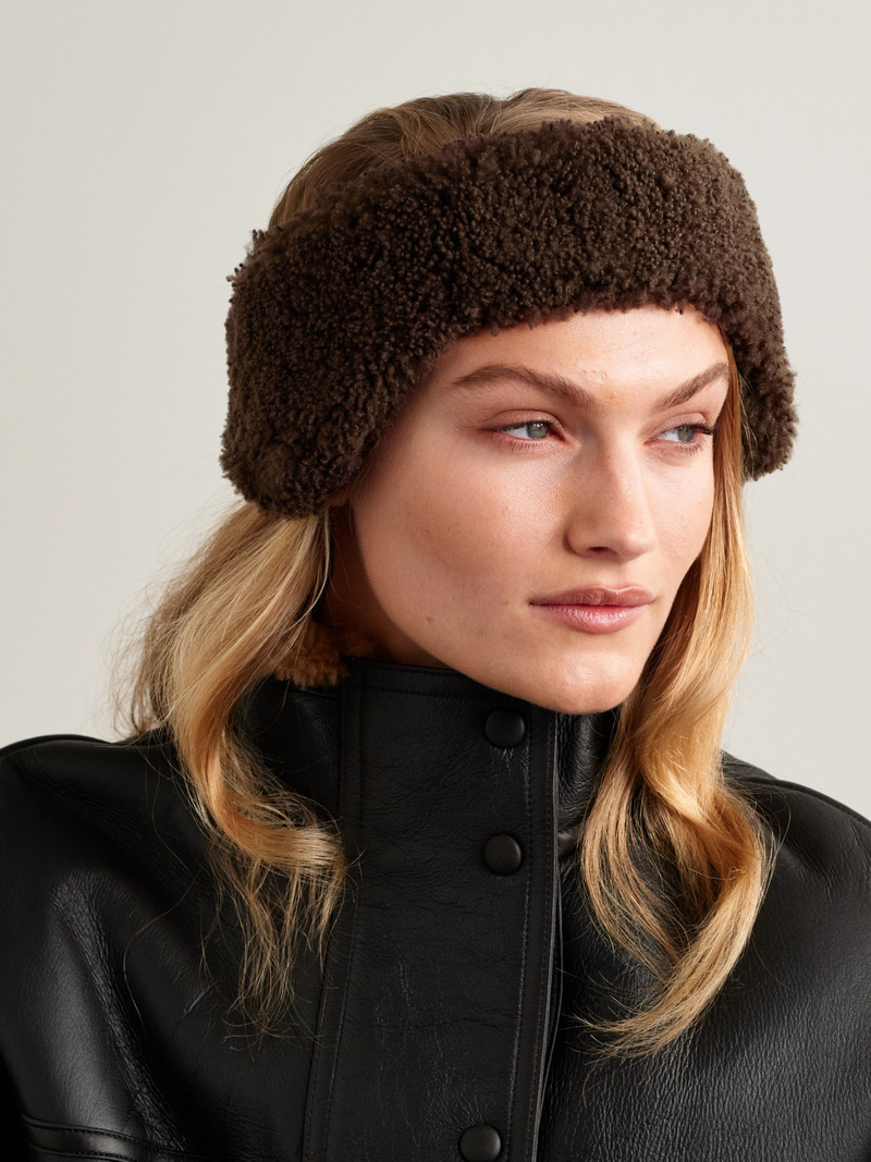 Yves Salomon Shearling Earmuffs outlook