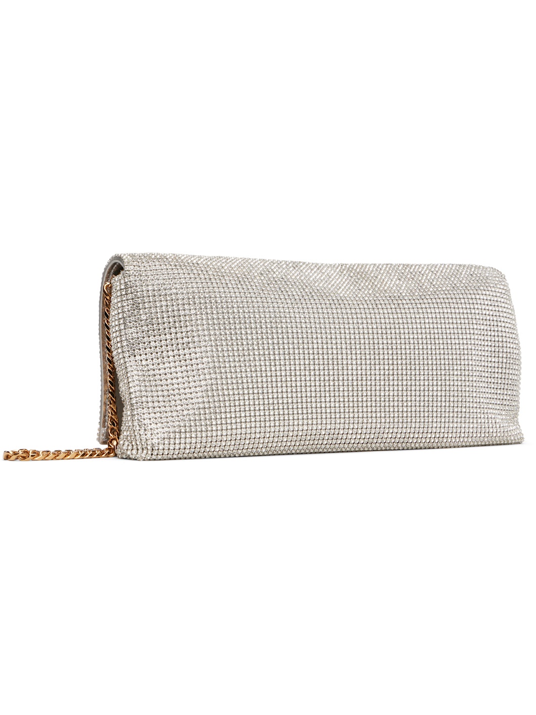 Silver Crystal 'La Medusa' Clutch - 3