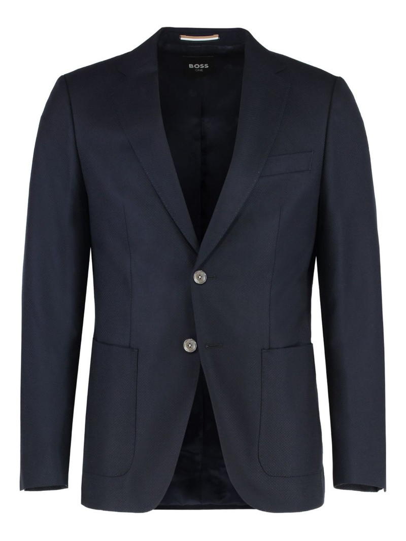 single-breasted notched-lapel jacket 1