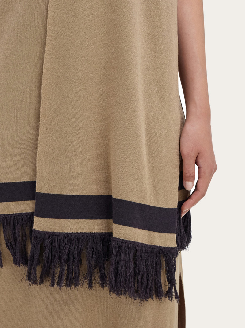 Mini dress with fringe detail 5