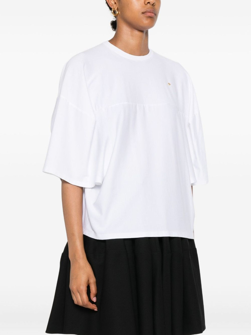 wide short-sleeves T-shirt 3