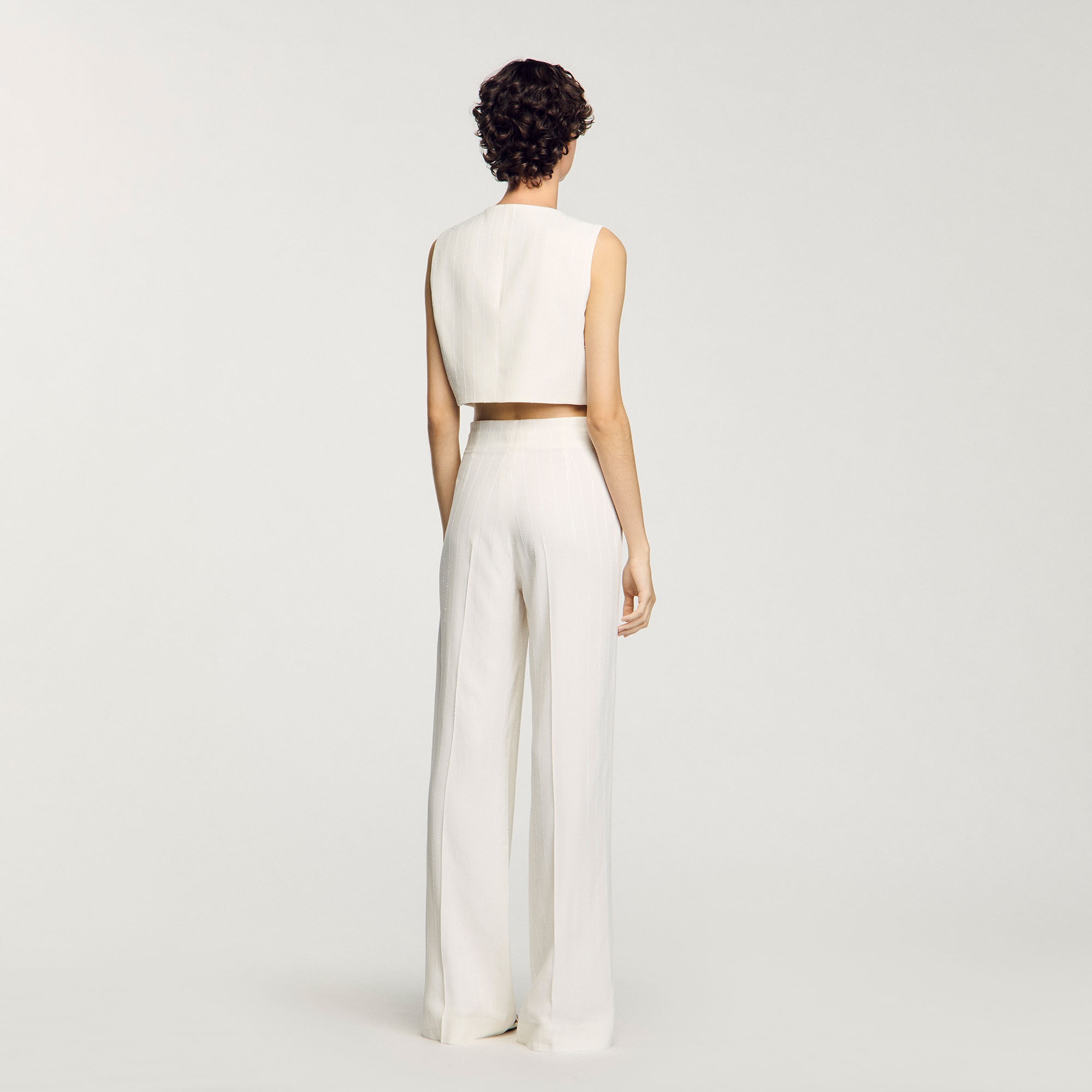 SEQUIN SUIT TROUSERS - 5