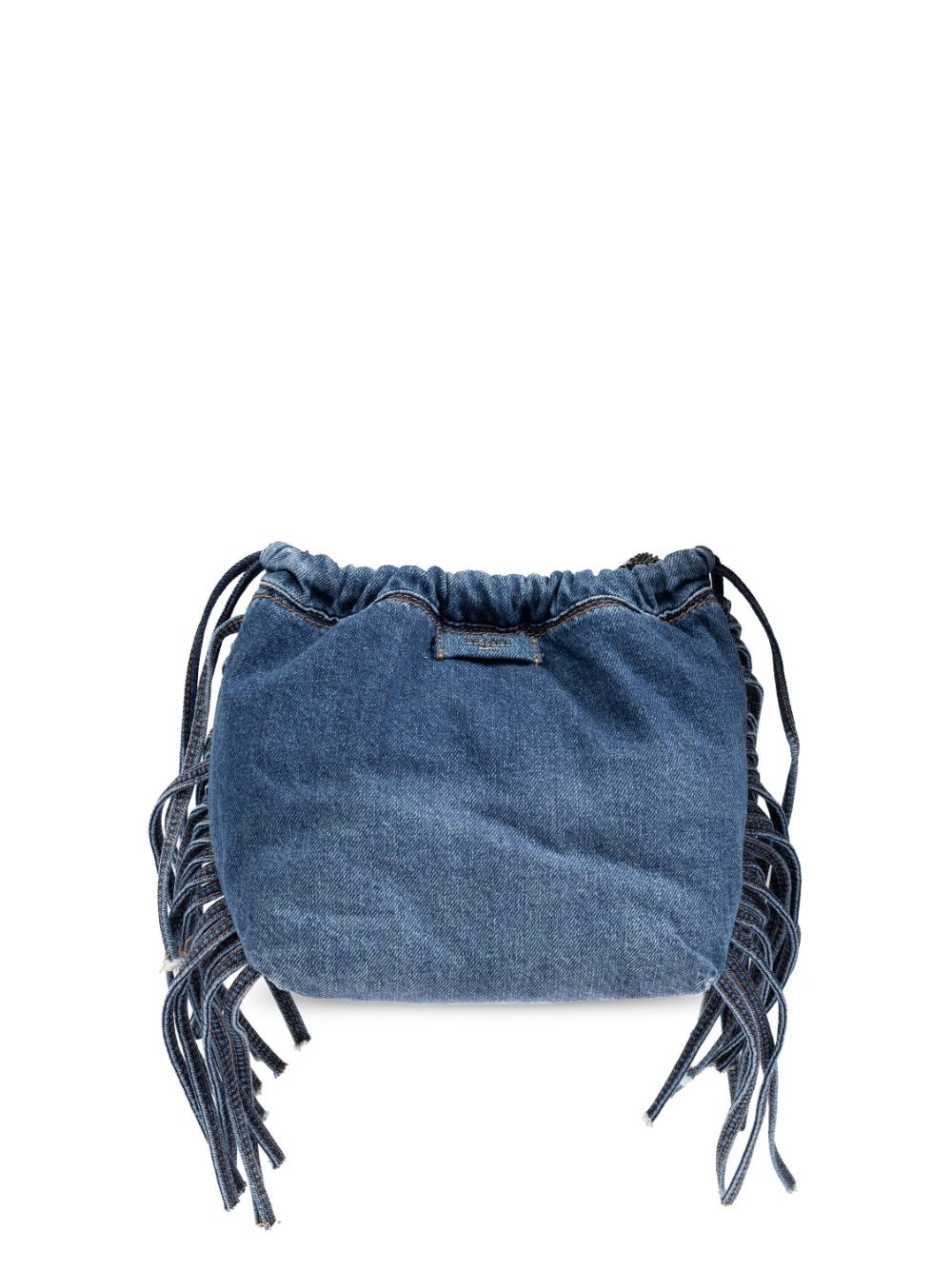 denim bucket bag - 6