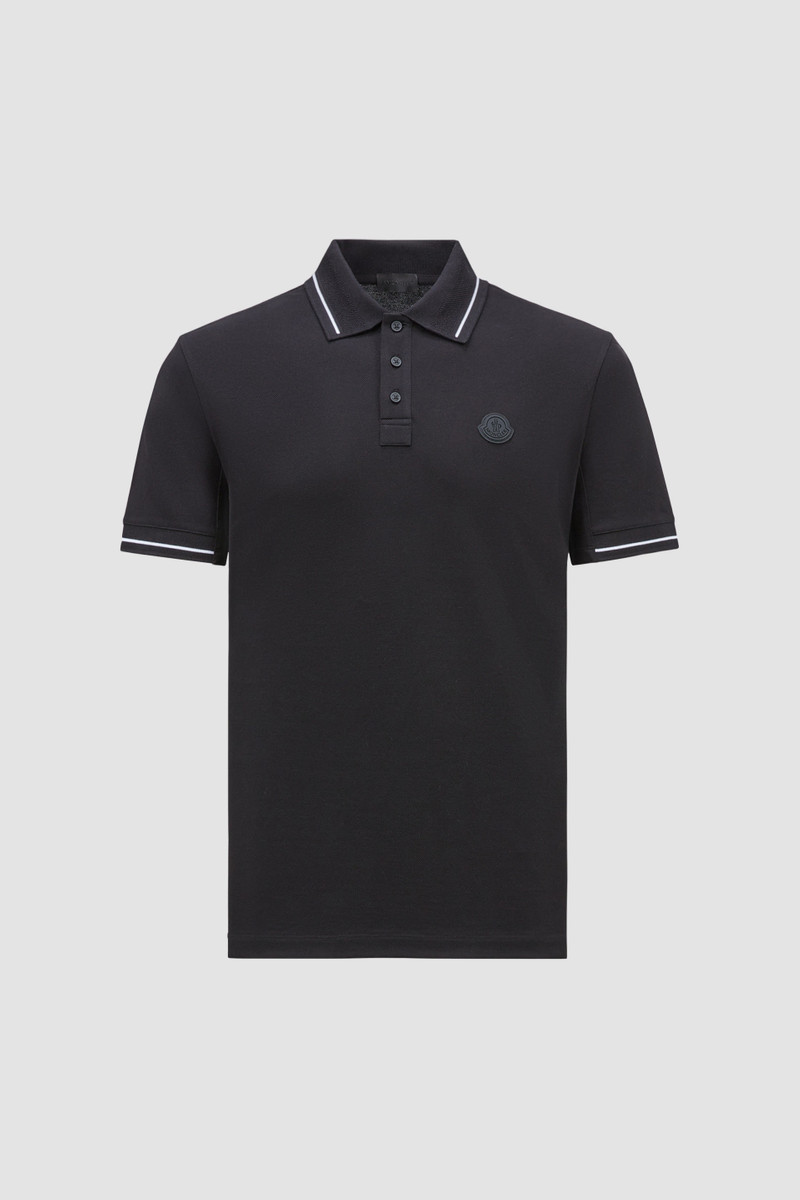 Logo Patch Polo Shirt - 1
