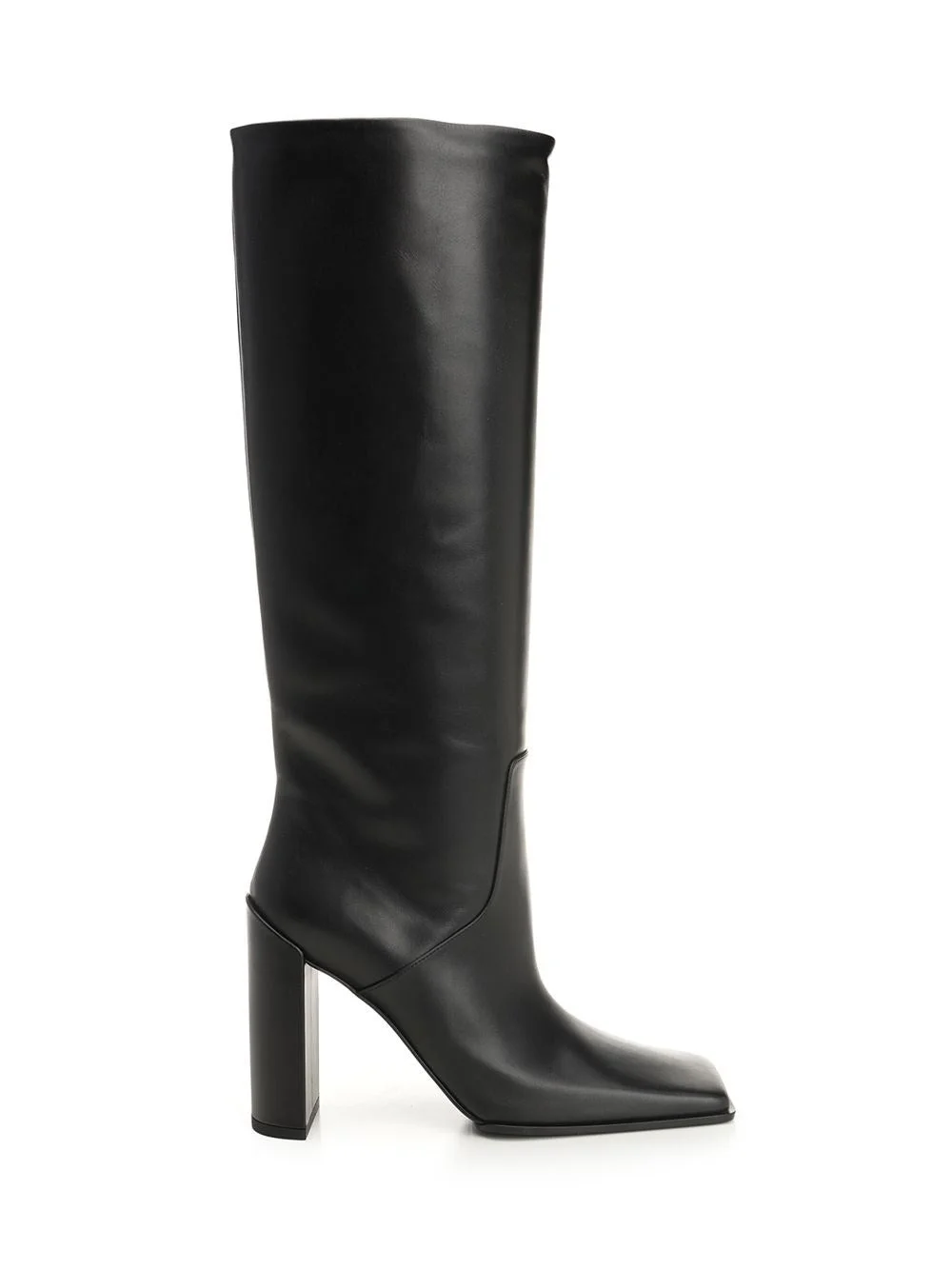 Alaïa Women Square Toe Leather Boots - 1