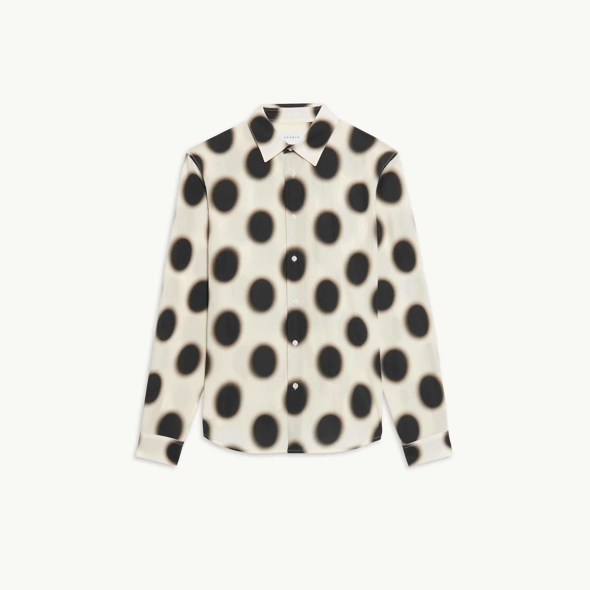 Printed viscose shirt - 1