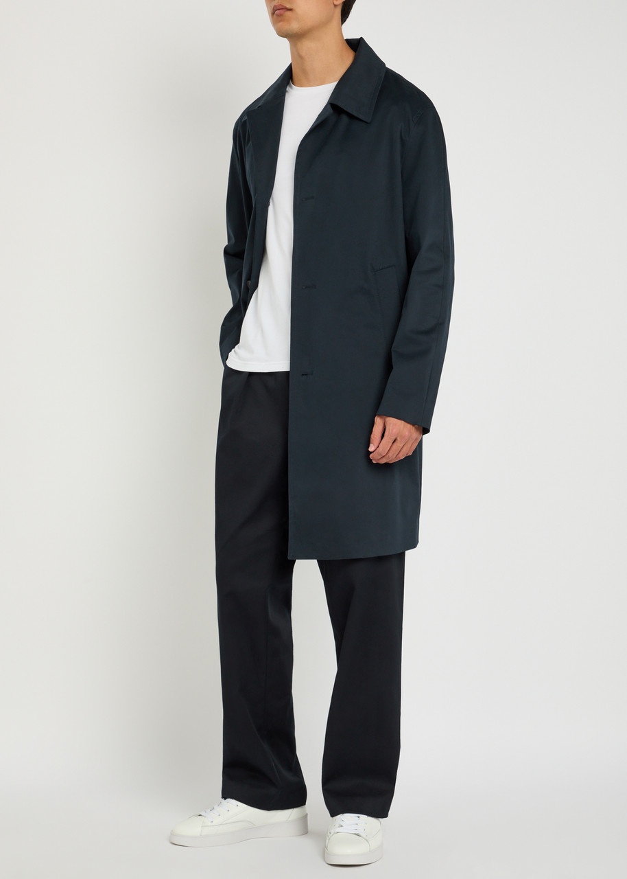 Boss Clark Stretch-cotton Trench Coat - 4