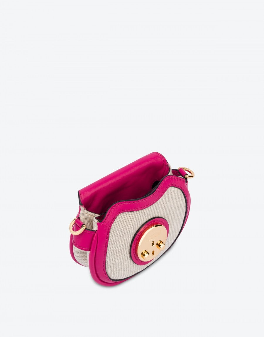 MOSCHINO TEDDY LOCK MINI HAND BAG - 3