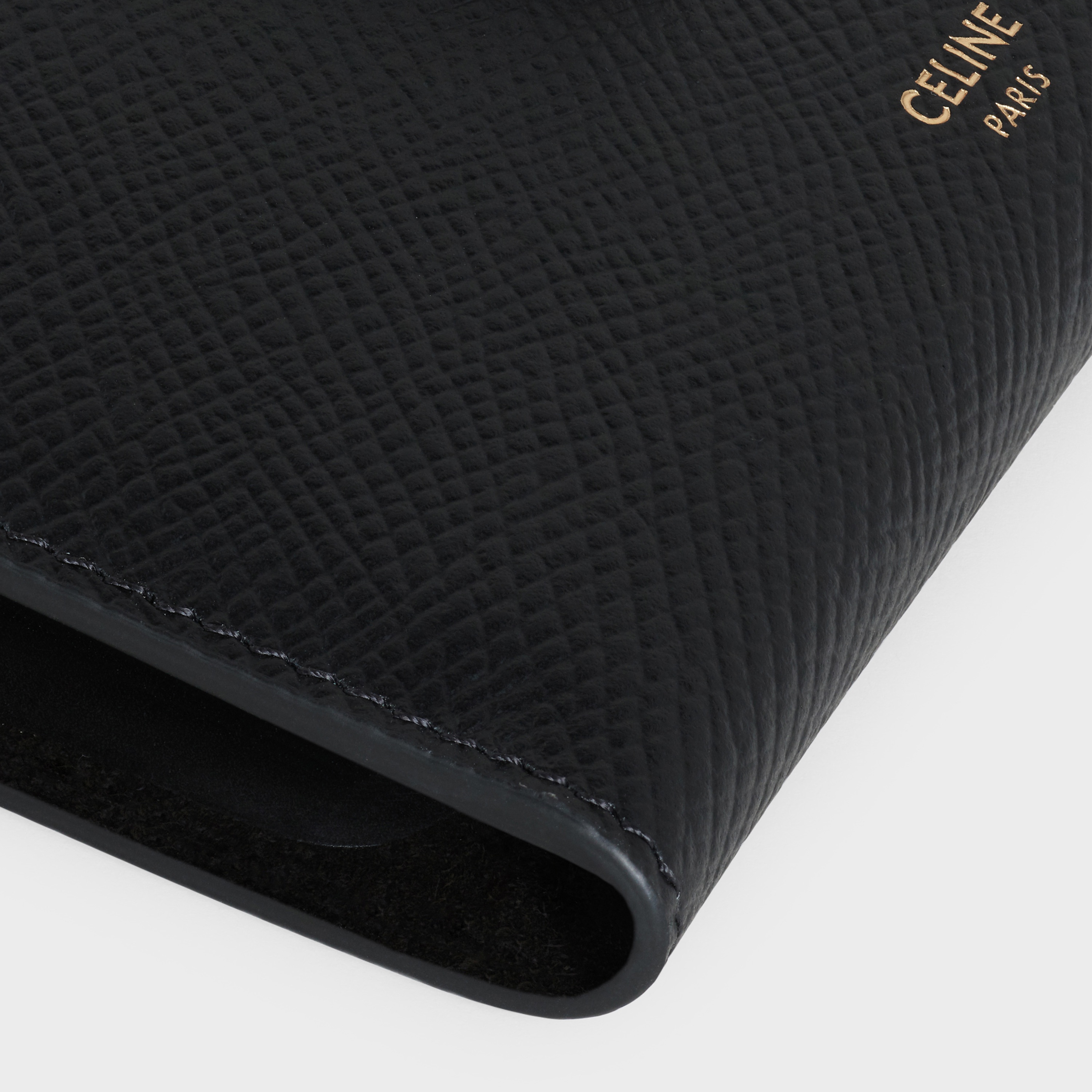IPHONE X/XS FOLIO  IN  GRAINED AND SMOOTH CALFSKIN - 3