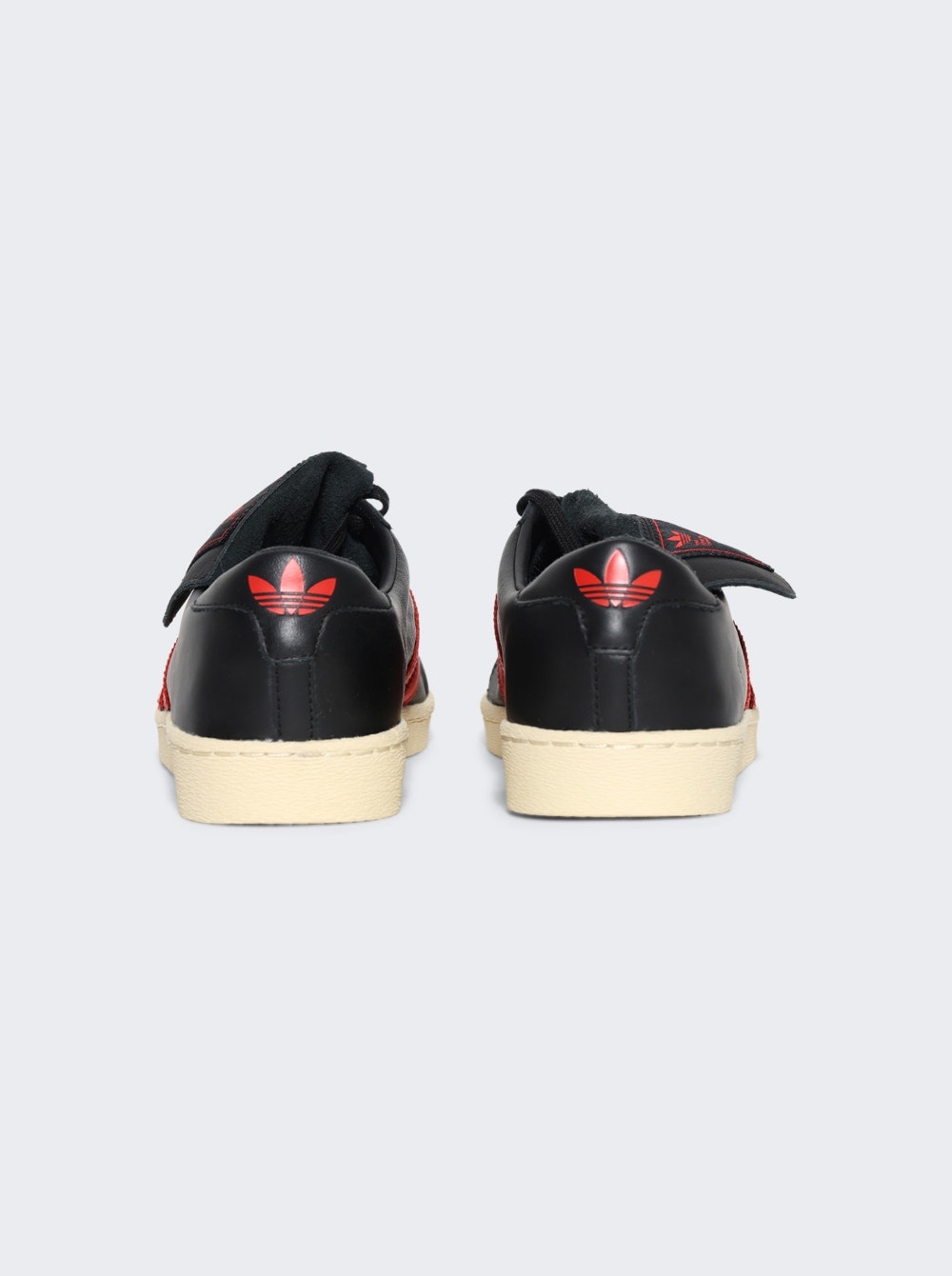 X Willy Chavarria Jabbar Low Top Sneakers Black And Red - 4