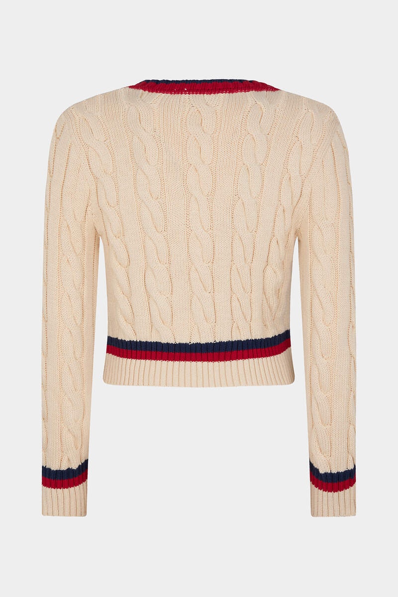 CABLE-KNIT CARDIGAN - 2