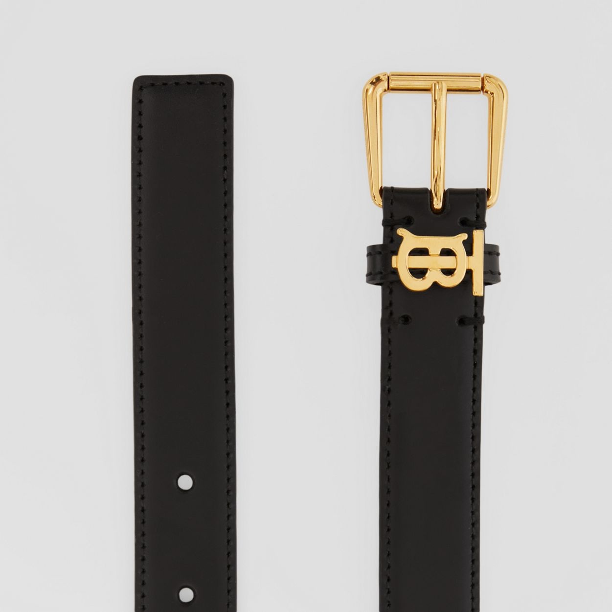 Monogram Motif Leather Belt - 6