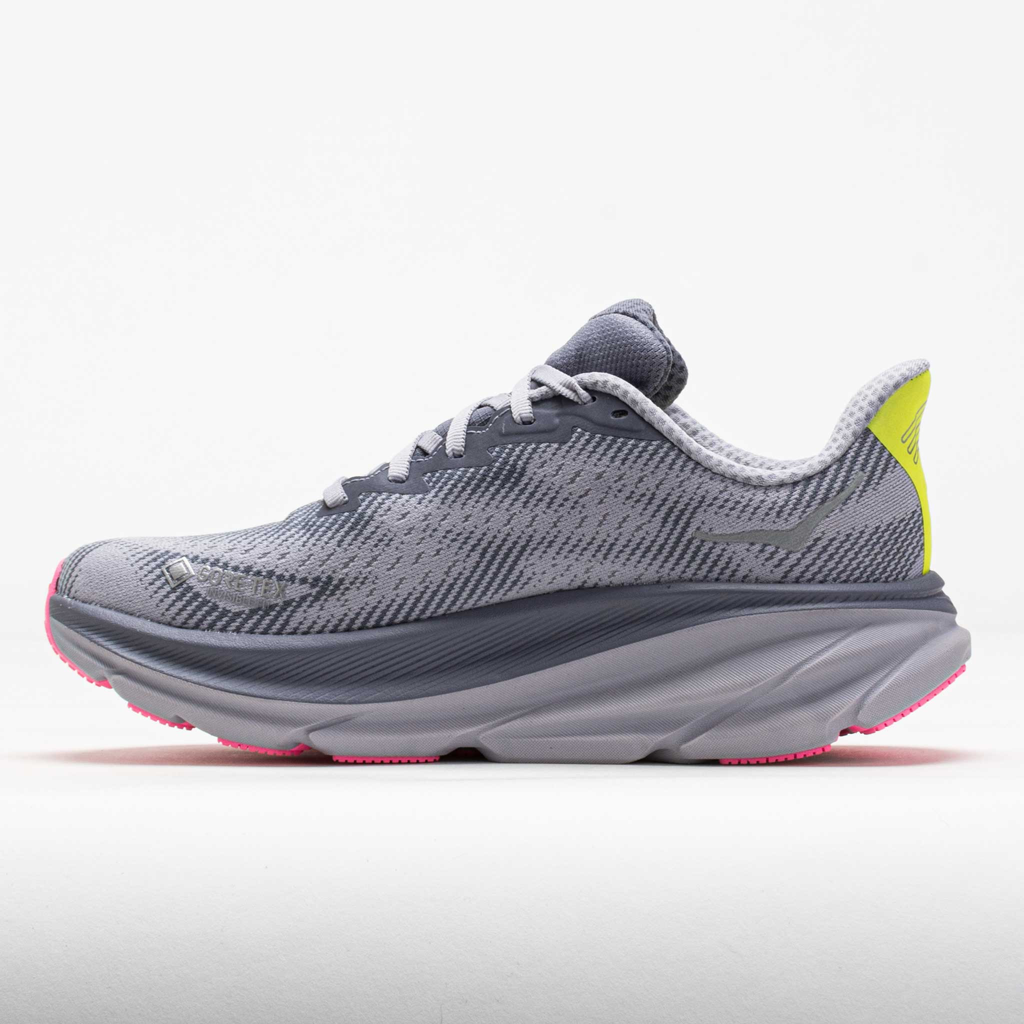 HOKA Clifton 9 GTX Women's Grey Skies/Foggy Grey - 2
