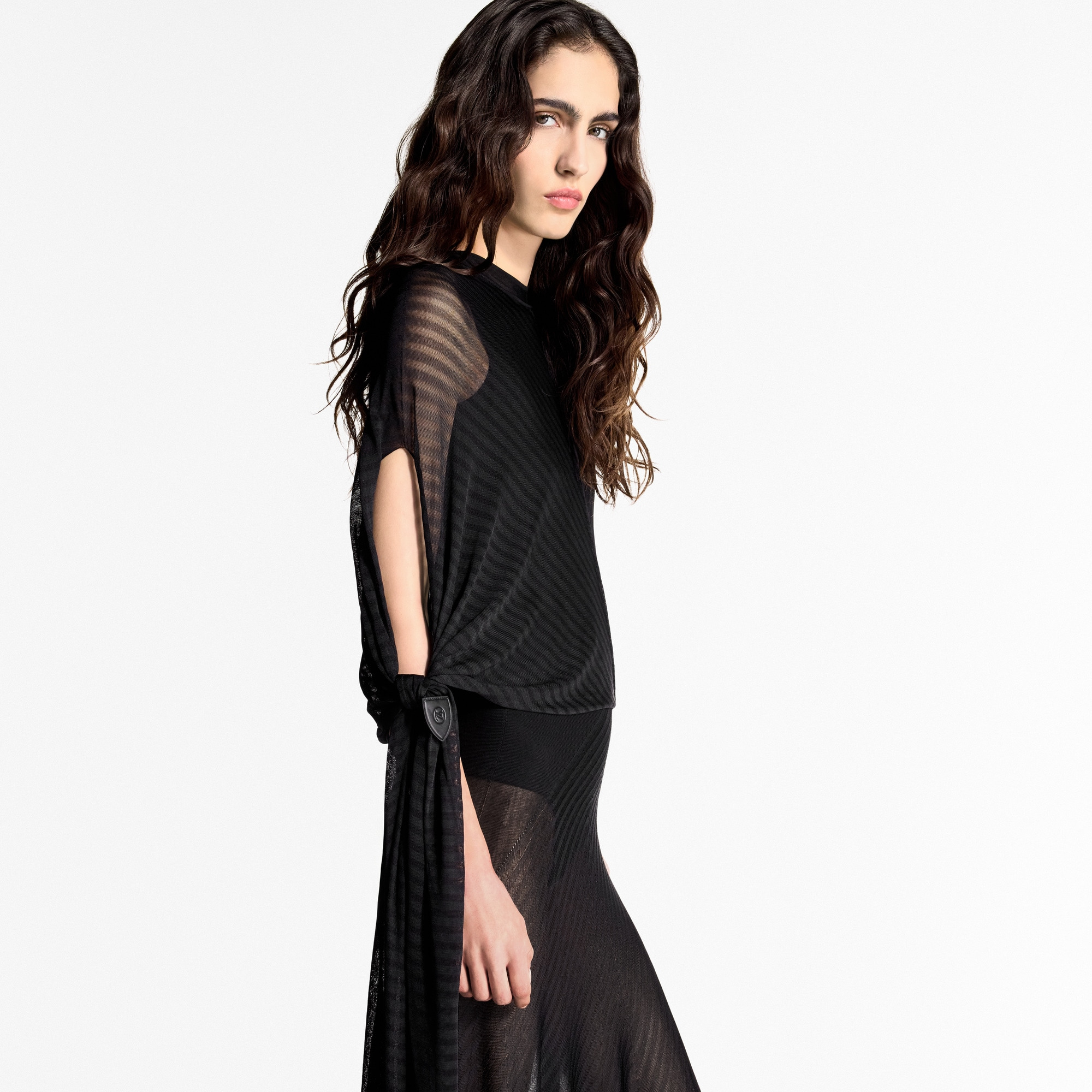 Striped Side-Tie Top - 4