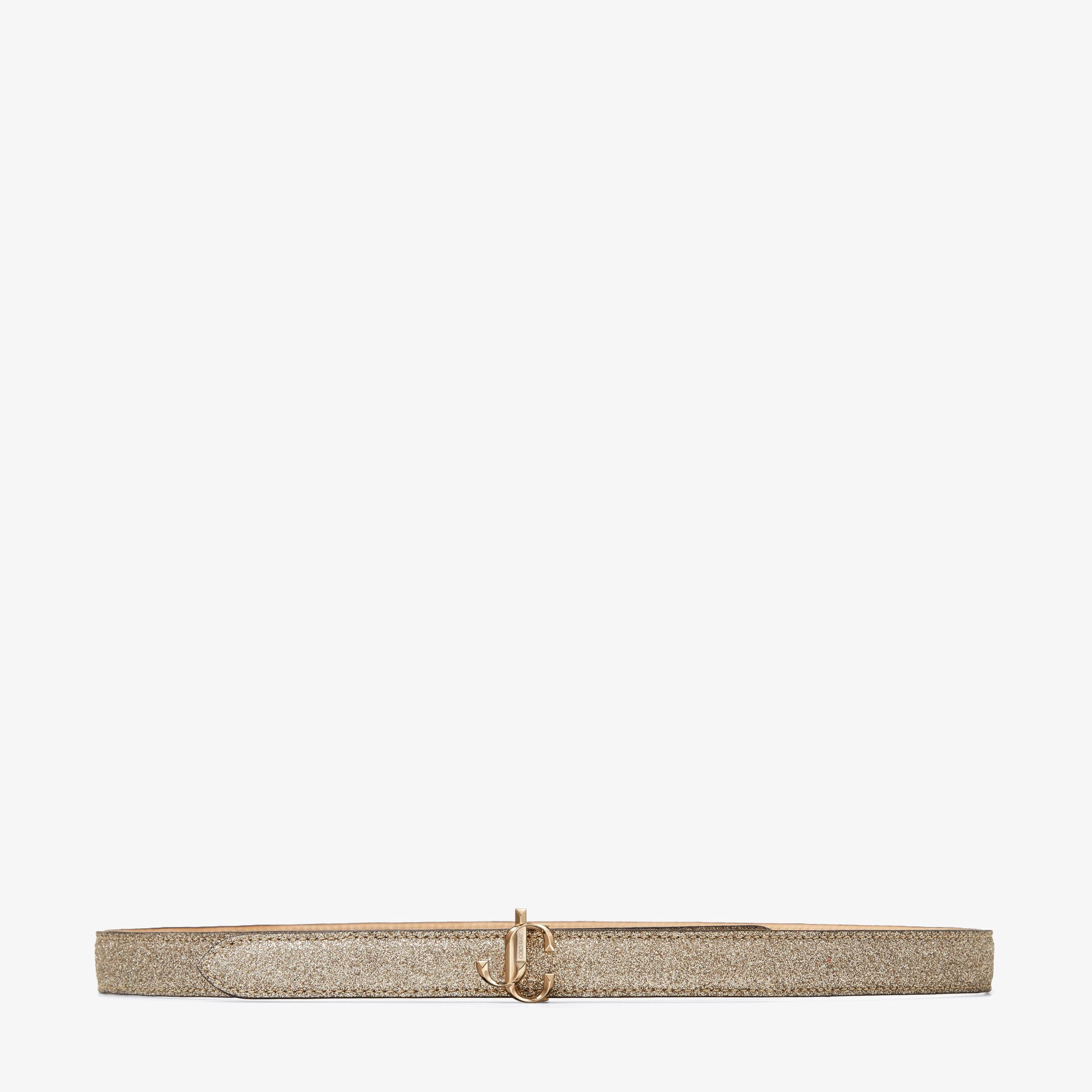 Mini Felisa
Platinum Ice Dusty Glitter Belt with JC Monogram - 1
