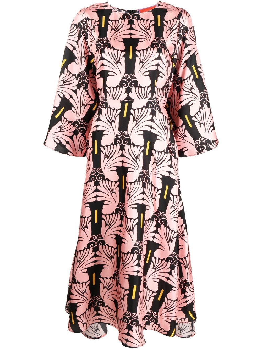 Sorella printed silk dress - 1