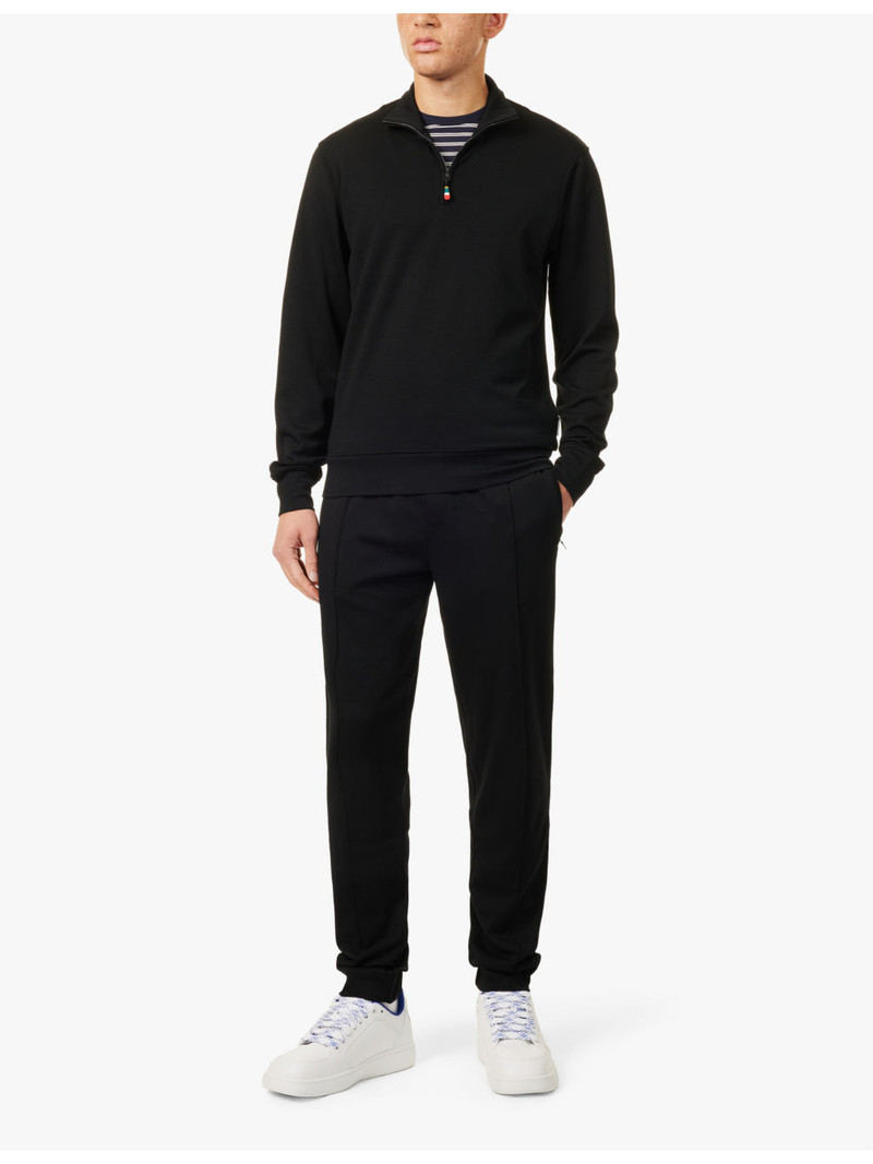 ORLEBAR BROWN Struma tapered-leg wool-jersey jogging bottoms outlook