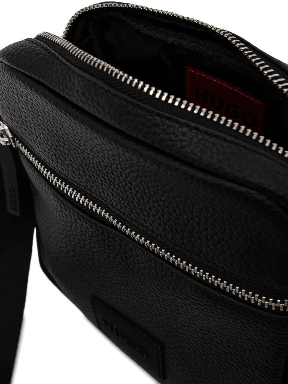 textured messenger bag - 5