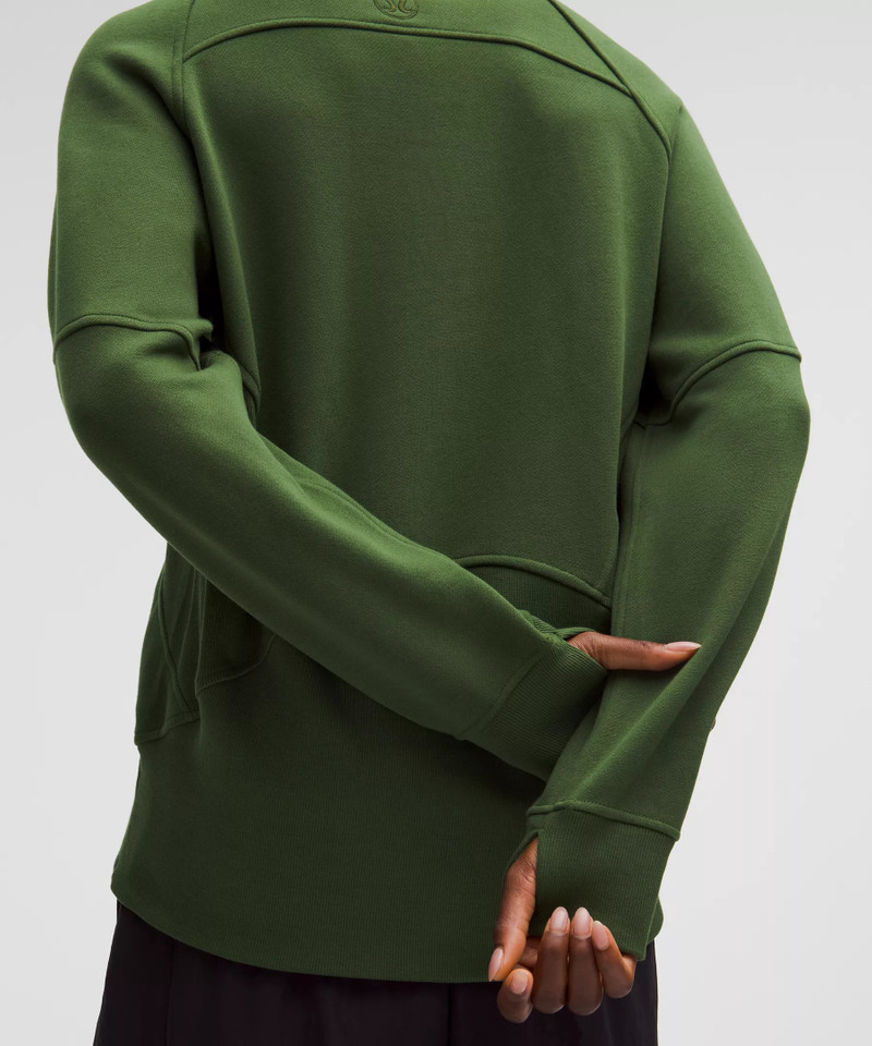 Scuba Oversized Funnel-Neck Half Zip *Long 6
