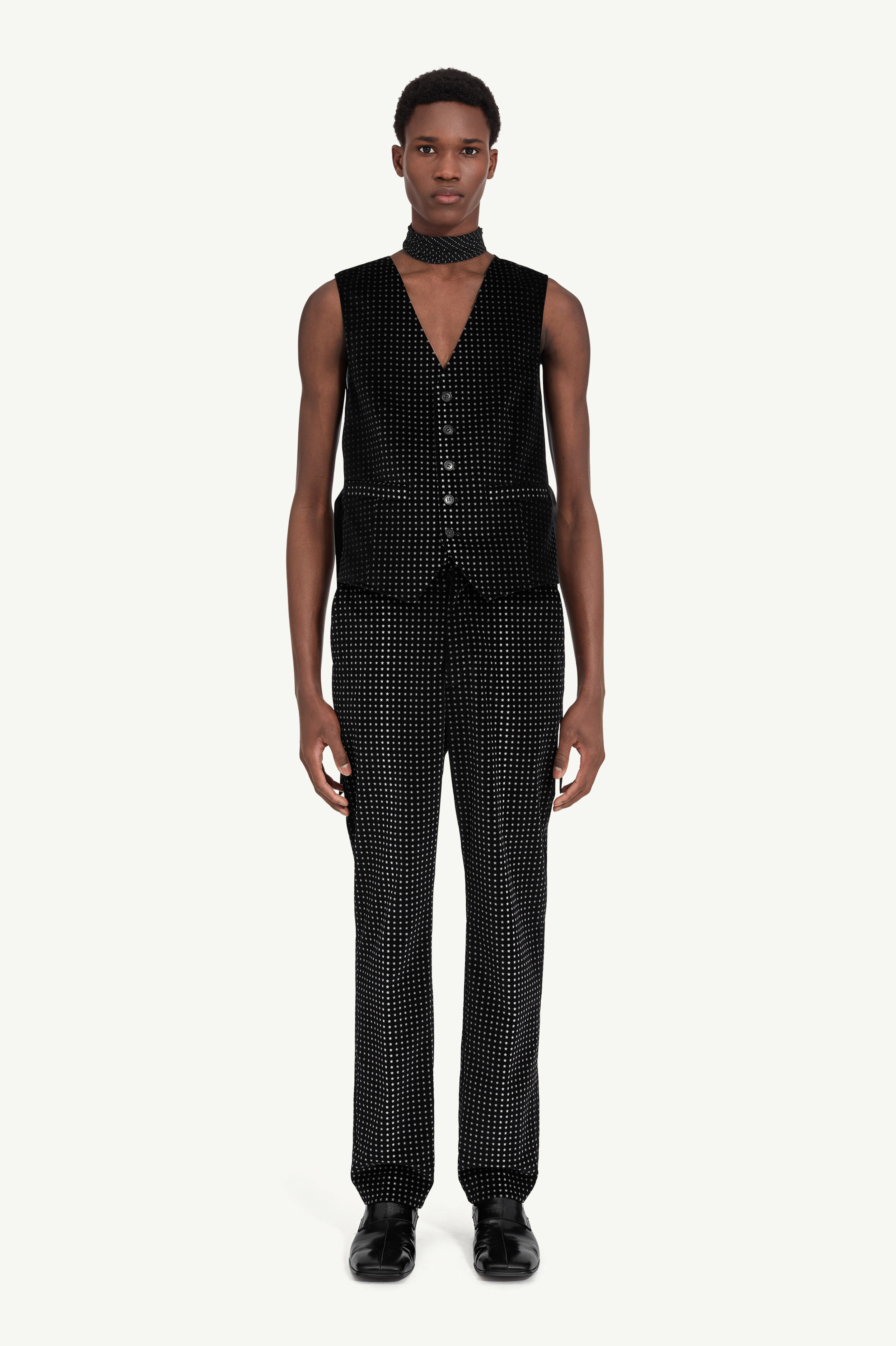 Star velvet waistcoat - 2