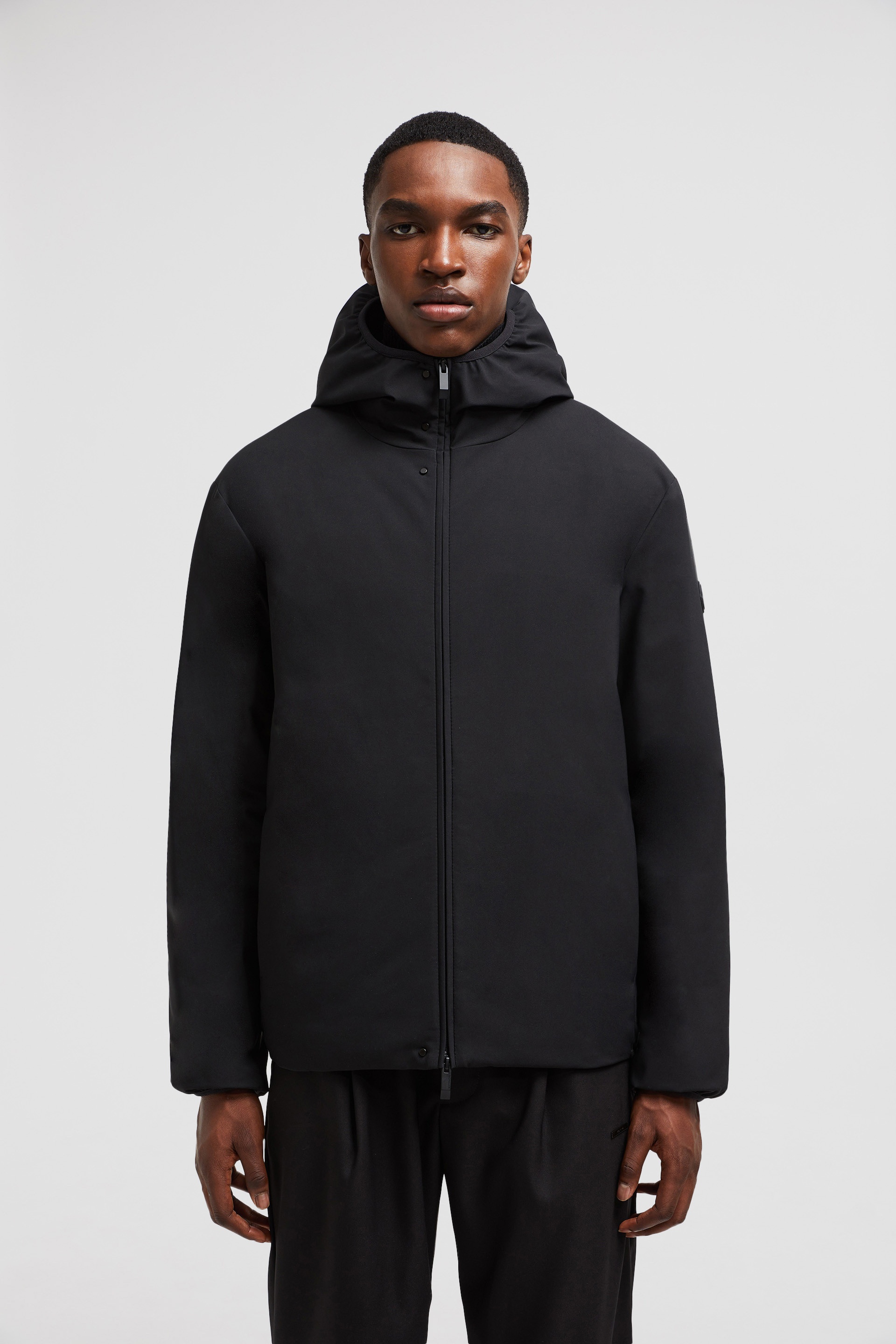 MONCLER｜DOWN JACKETS (POLSET (1A00055 597RR 999)) Moncler Polset Short Down Jacket | REVERSIBLE