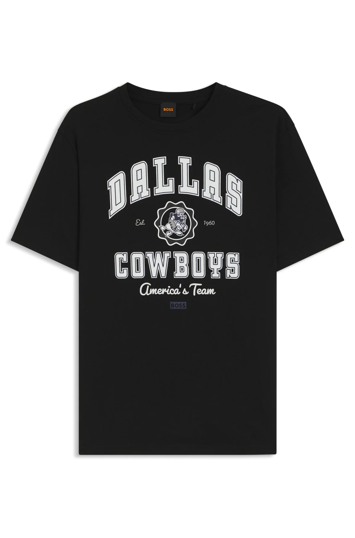 BOSS X DALLAS COWBOYS T-SHIRT WITH ALTERNATIVE LOGO - 1