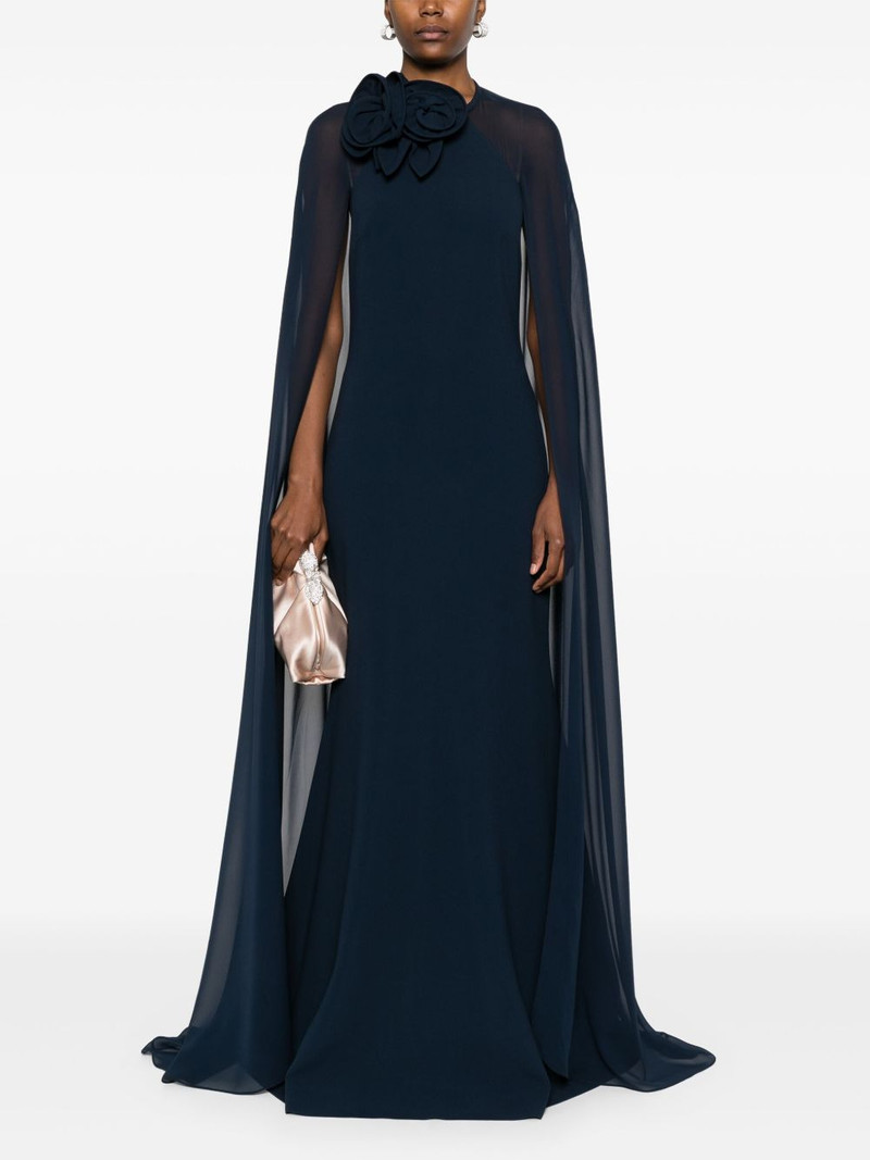 ELIE SAAB cady maxi dress outlook