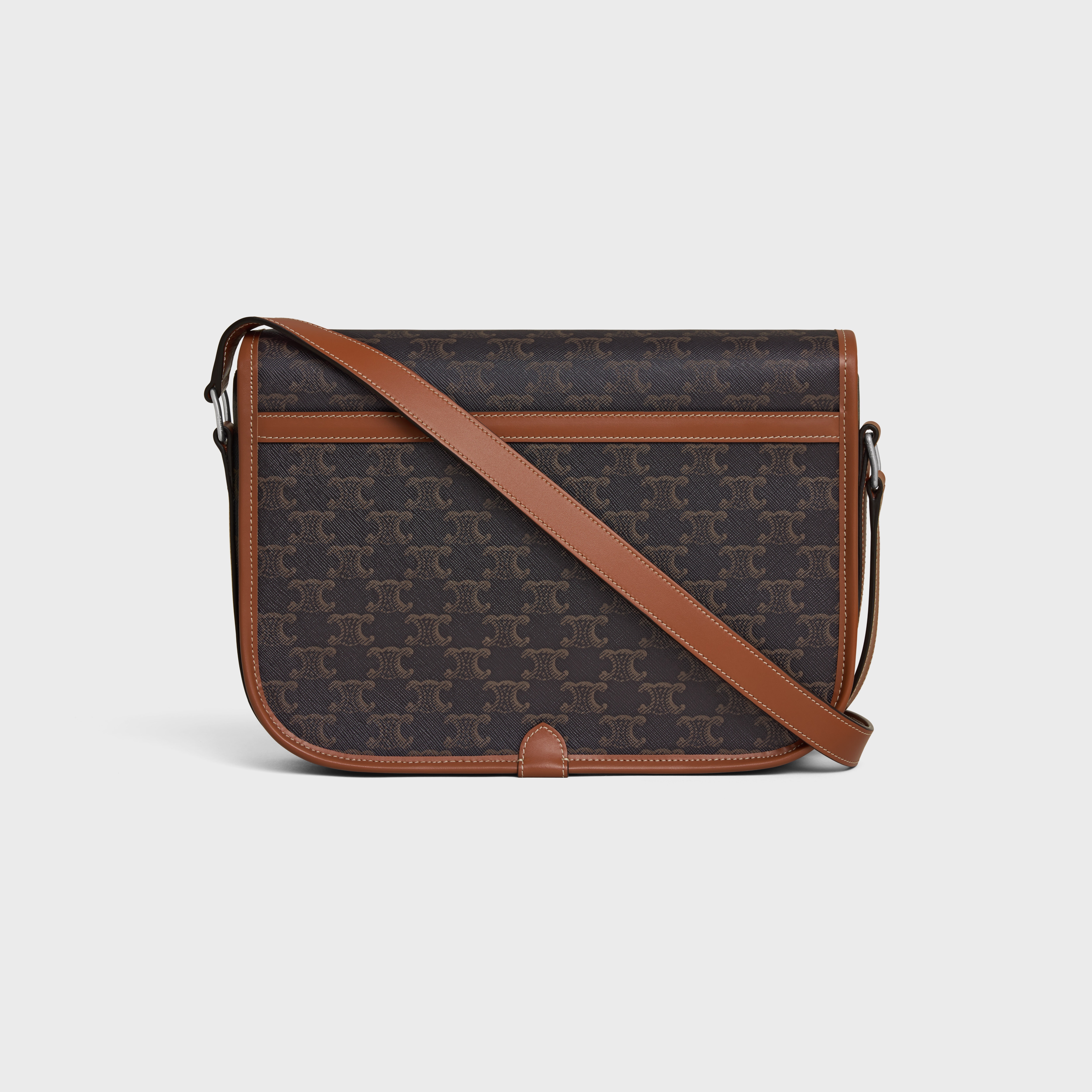 ショルダーバッグ CELINE Messenger bag Folco Triomphe Canvas with Celine print CELINE Messenger Folco in Triomphe Canvas with Celine print
