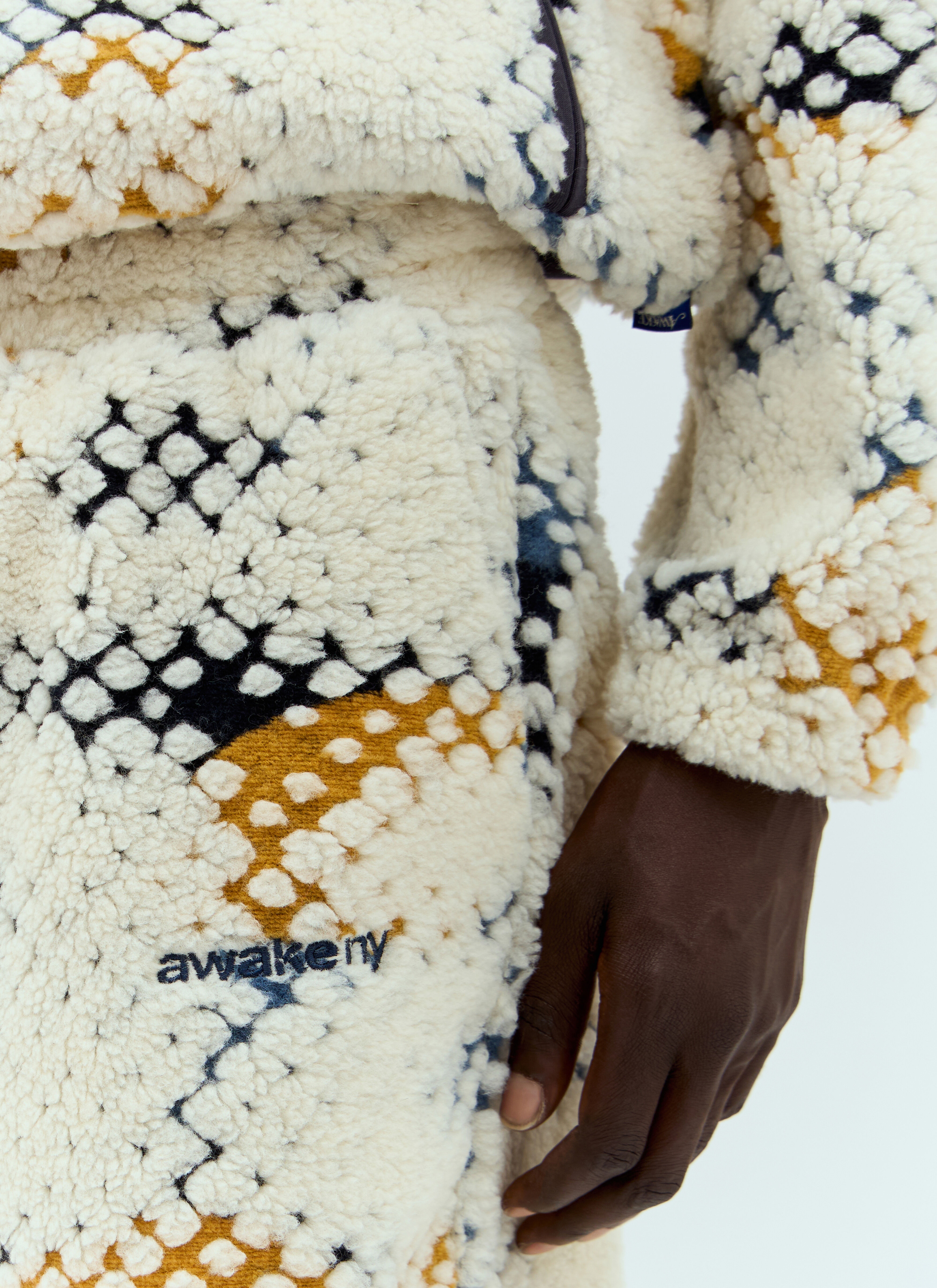 Printed Fleece Shorts - 5