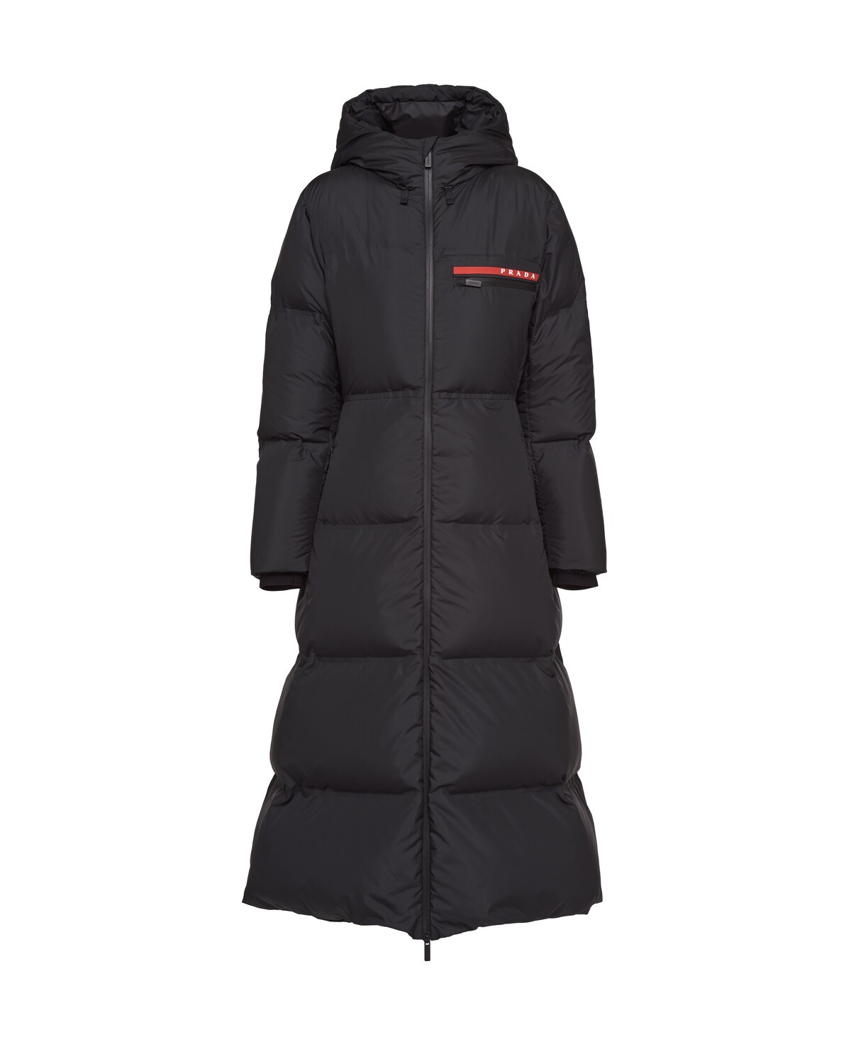 Light Polyester hooded puffer coat - 1