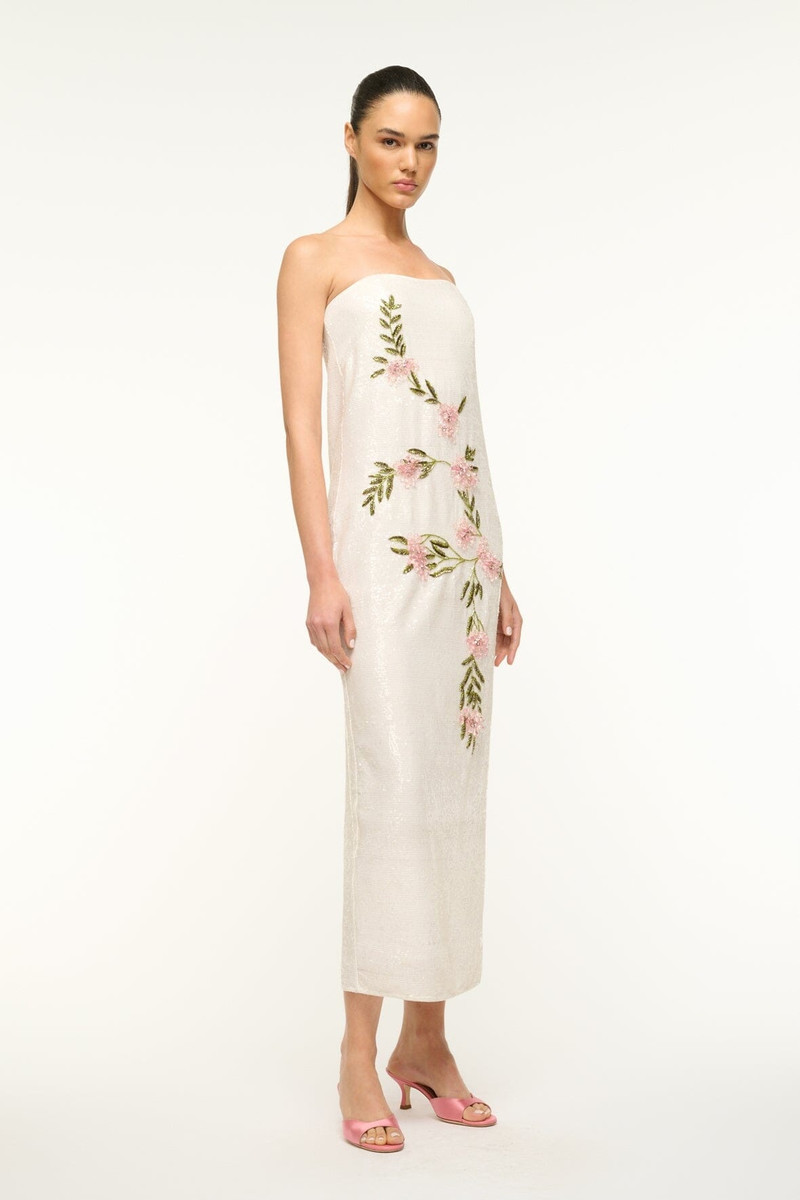 STAUD STAUD CASEY DRESS MAGNOLIA outlook