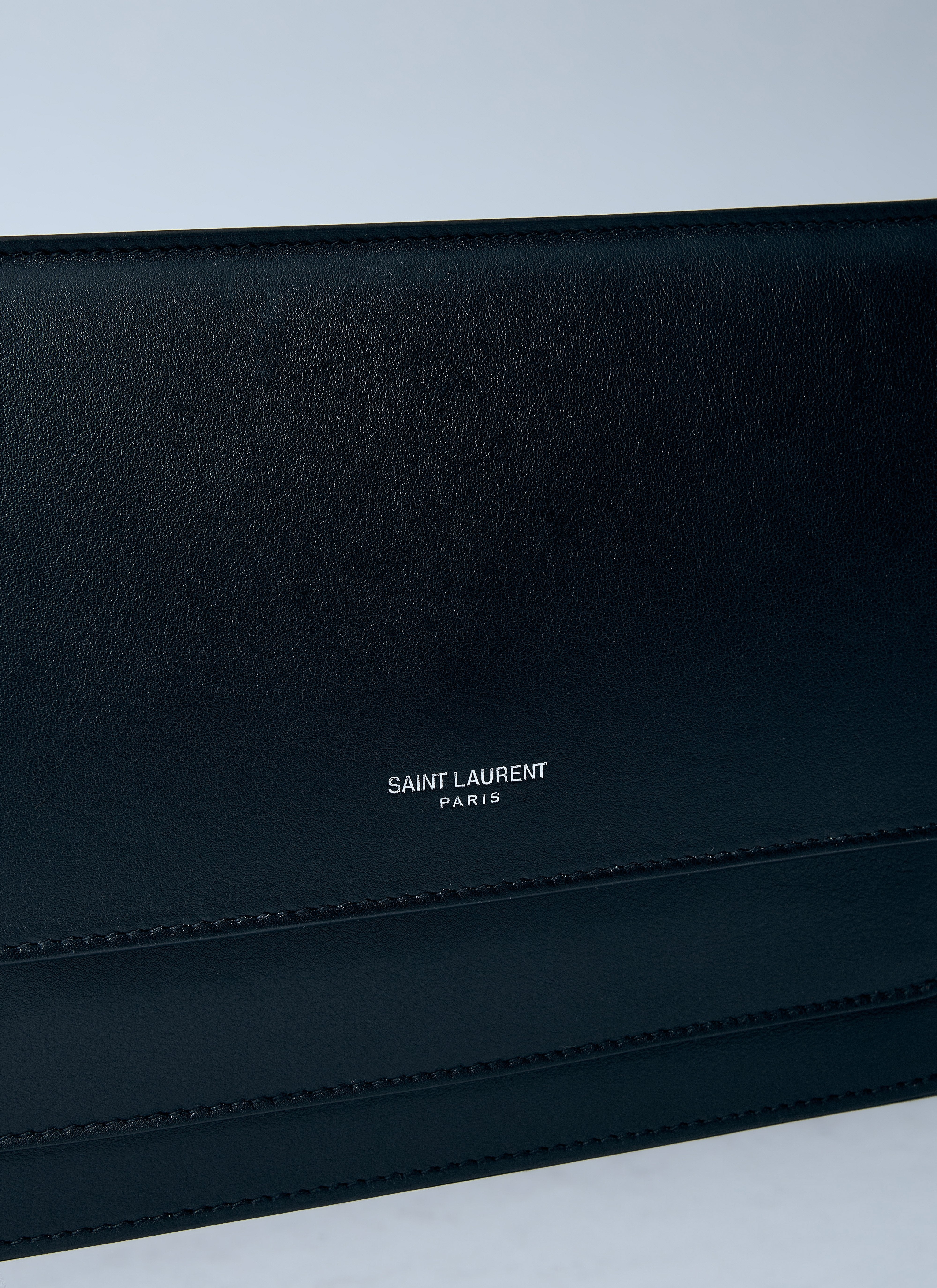 Saint Laurent Men Leather Belt Bag - 3