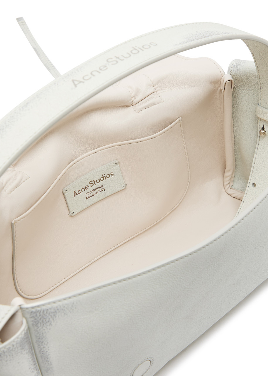 Acne Studios Multipocket Faded Grained-leather top Handle bag - 4
